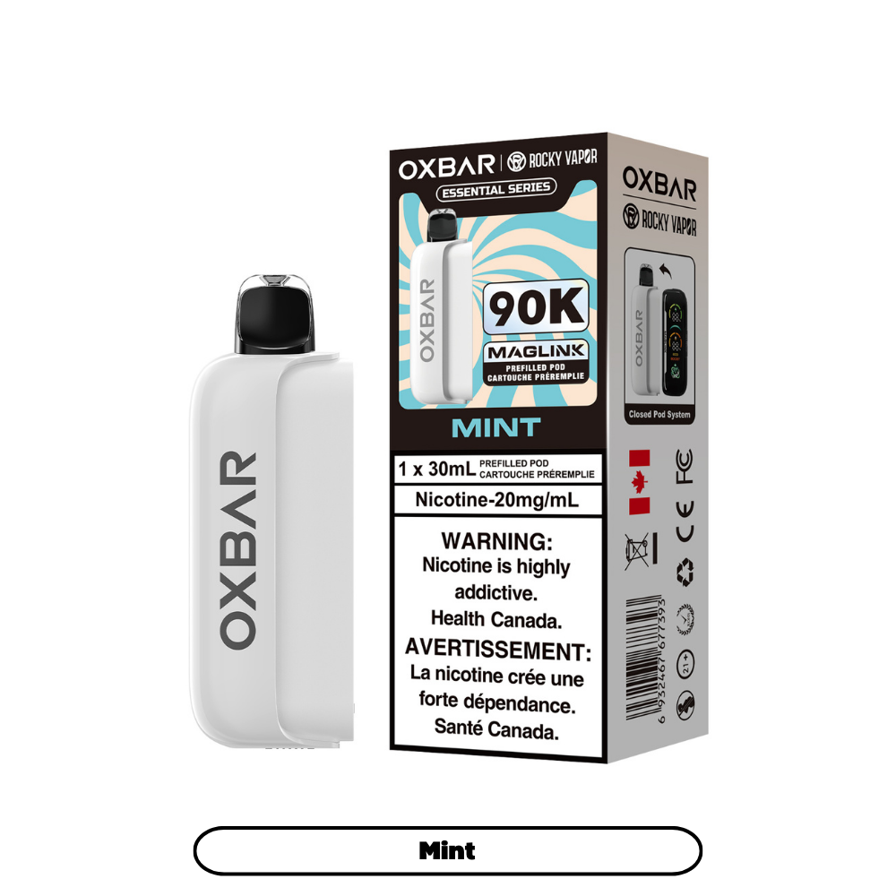 MINT - OXBAR MAGLINK (POD ONLY, MAGLINK DEVICE REQUIRED) (30mL)