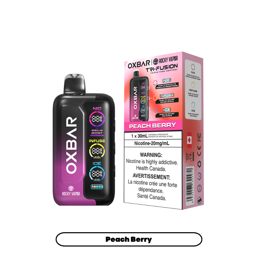 PEACH BERRY - OXBAR TRI FUSION (30mL)