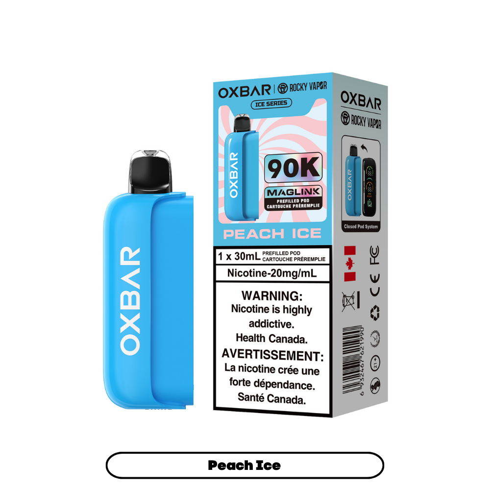 PEACH ICE - OXBAR MAGLINK (POD ONLY, MAGLINK DEVICE REQUIRED) (30mL)