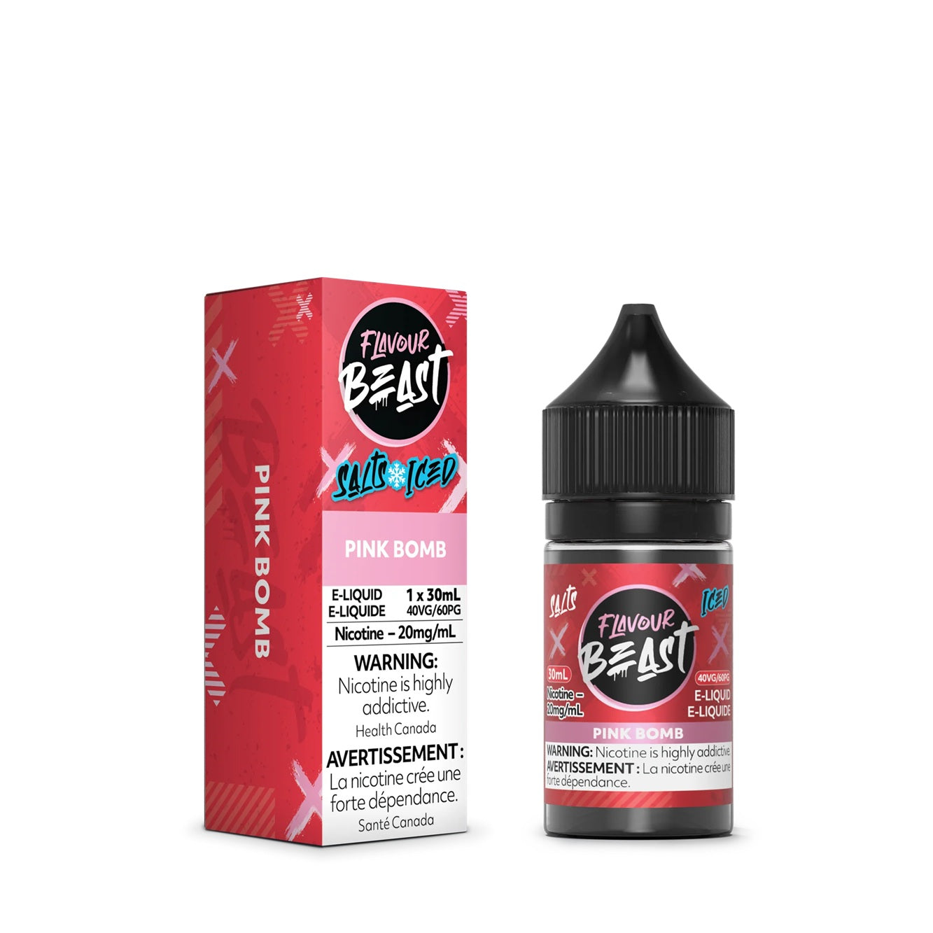 PINK BOMB - FLAVOUR BEAST E LIQUID (30mL)