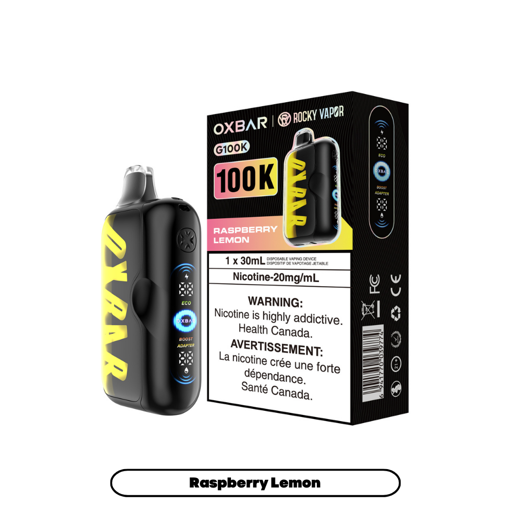 RASPBERRY LEMON - OXBAR G100K (30mL)