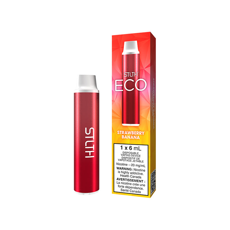 STRAWBERRY BANANA - STLTH ECO DISPOSABLE
