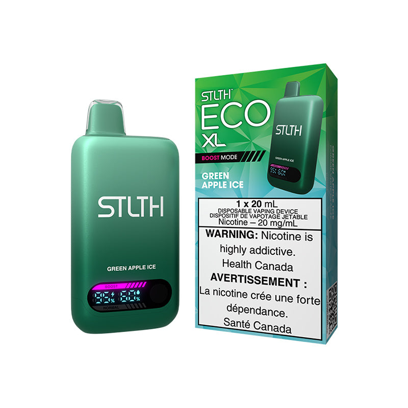 GREEN APPLE ICE - STLTH ECO XL DISPOSABLE (20mL)