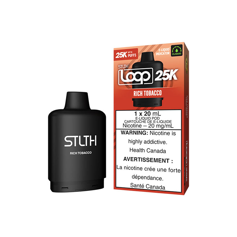RICH TOBACCO - STLTH LOOP 25K (20mL)