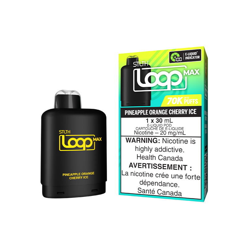 PINEAPPLE ORANGE CHERRY ICE - STLTH LOOP MAX (30mL)
