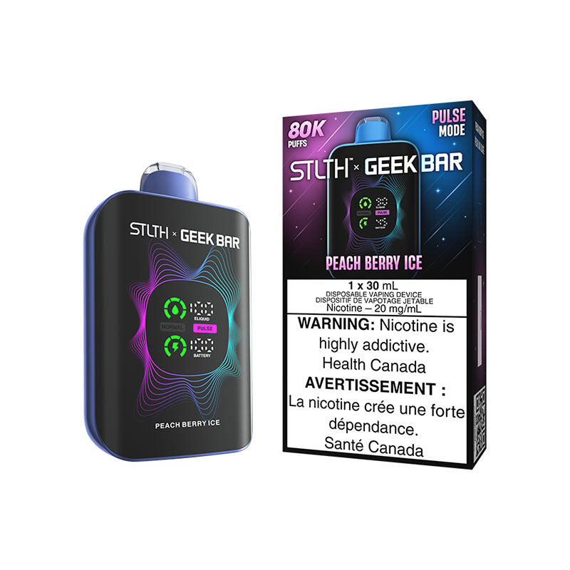 PEACH BERRY ICE - STLTH X GEEK BAR DISPOSABLE (30mL)