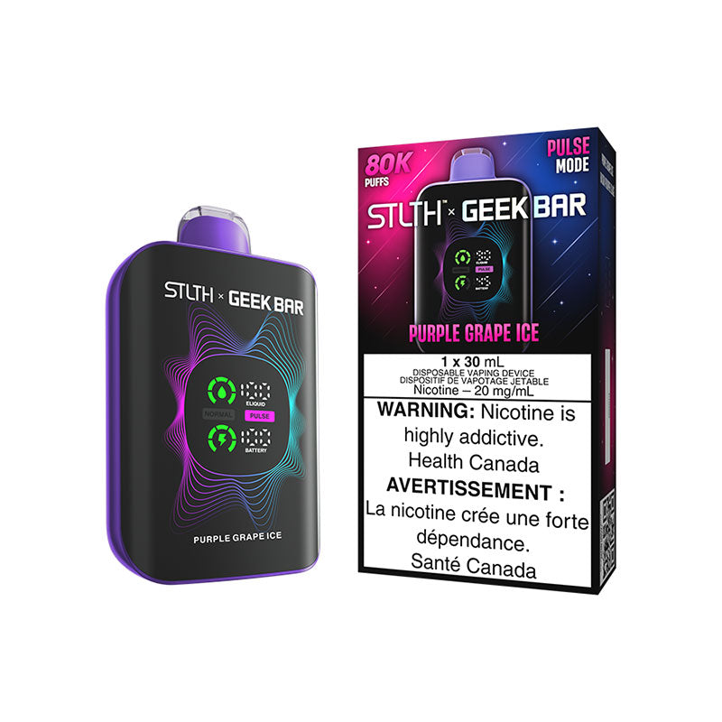 PURPLE GRAPE ICE - STLTH X GEEK BAR DISPOSABLE (30mL)