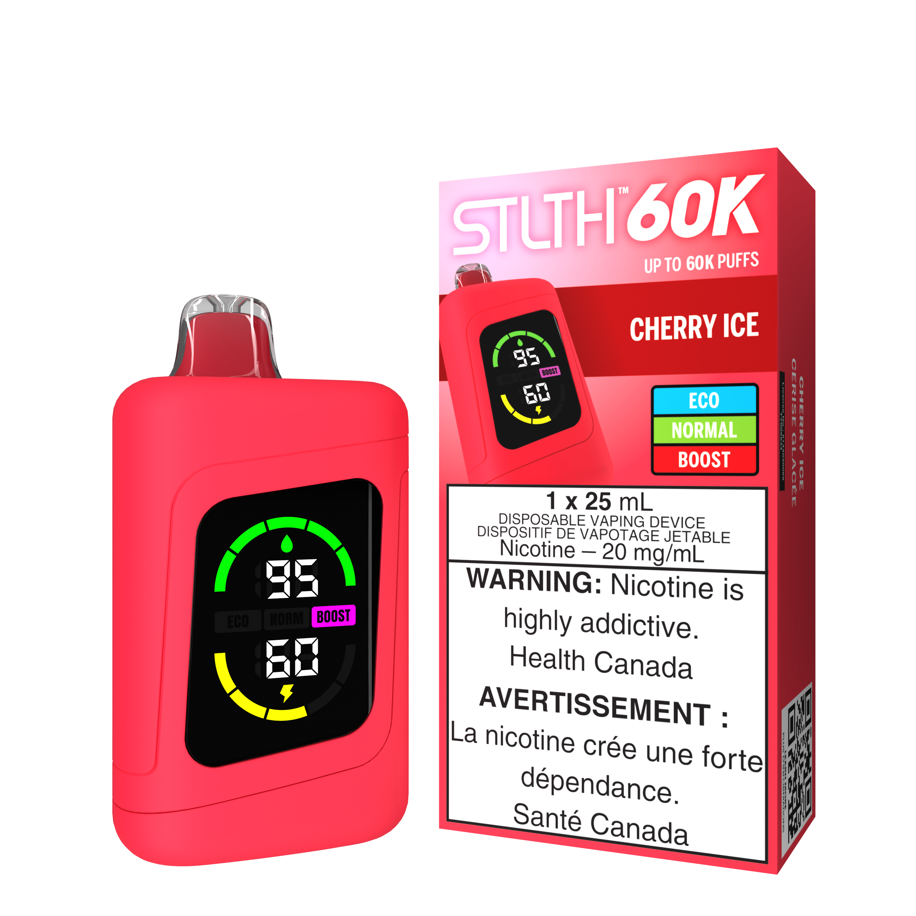 CHERRY ICE - STLTH 60K DISPOSABLE