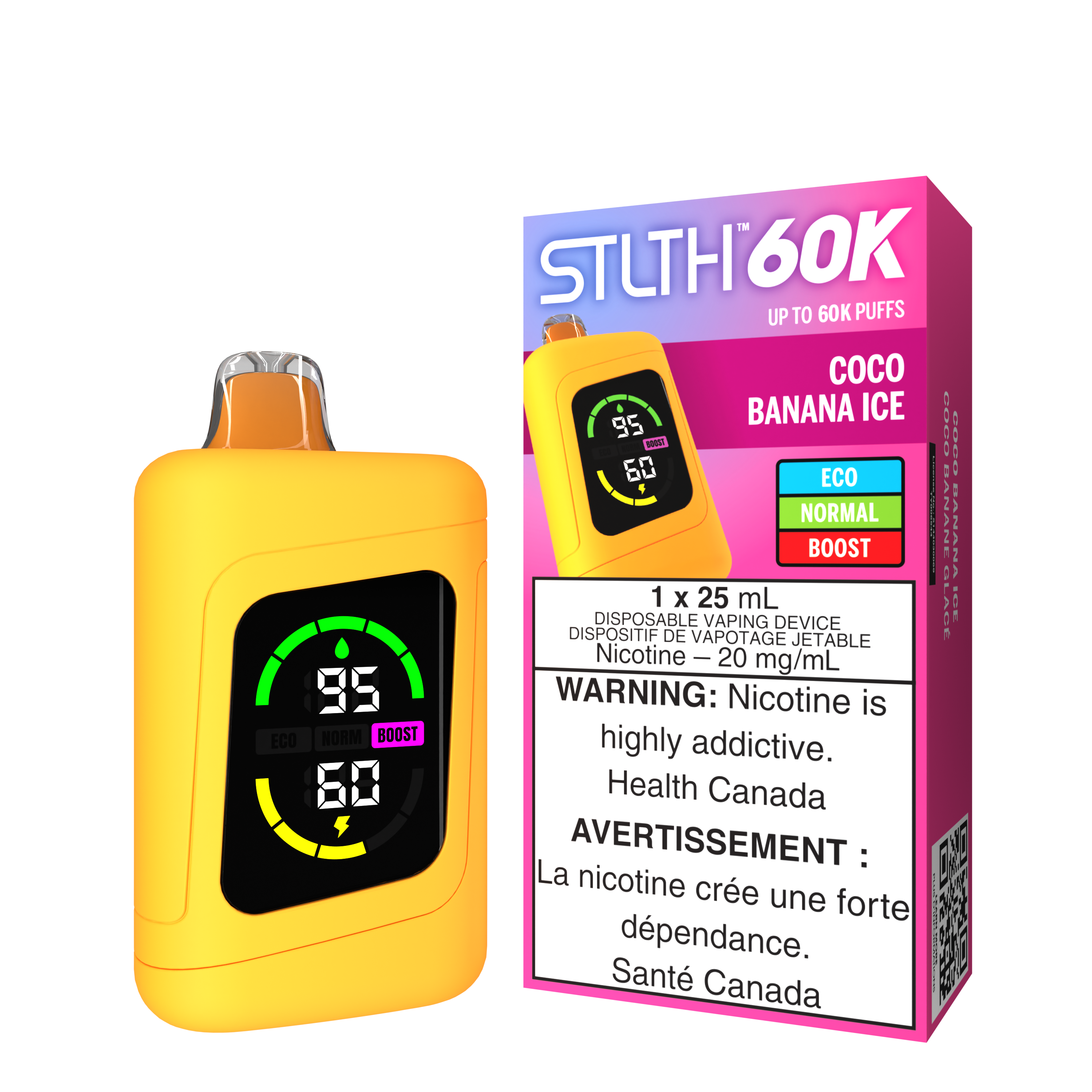COCO BANANA ICE - STLTH 60K DISPOSABLE