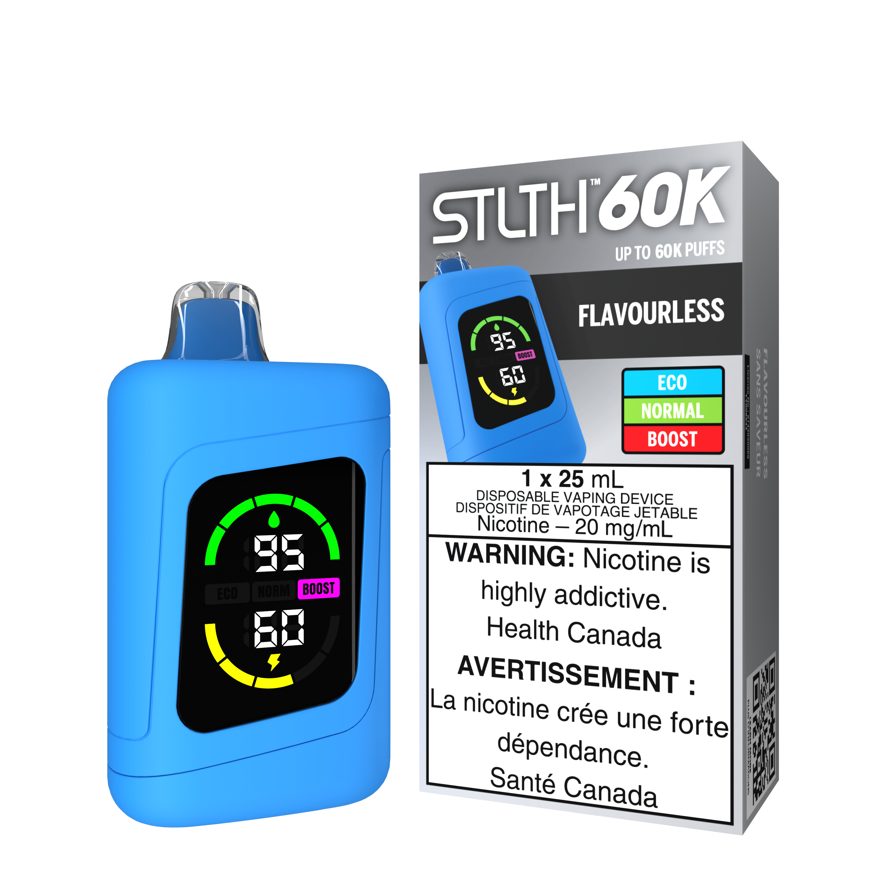 FLAVOURLESS - STLTH 60K DISPOSABLE