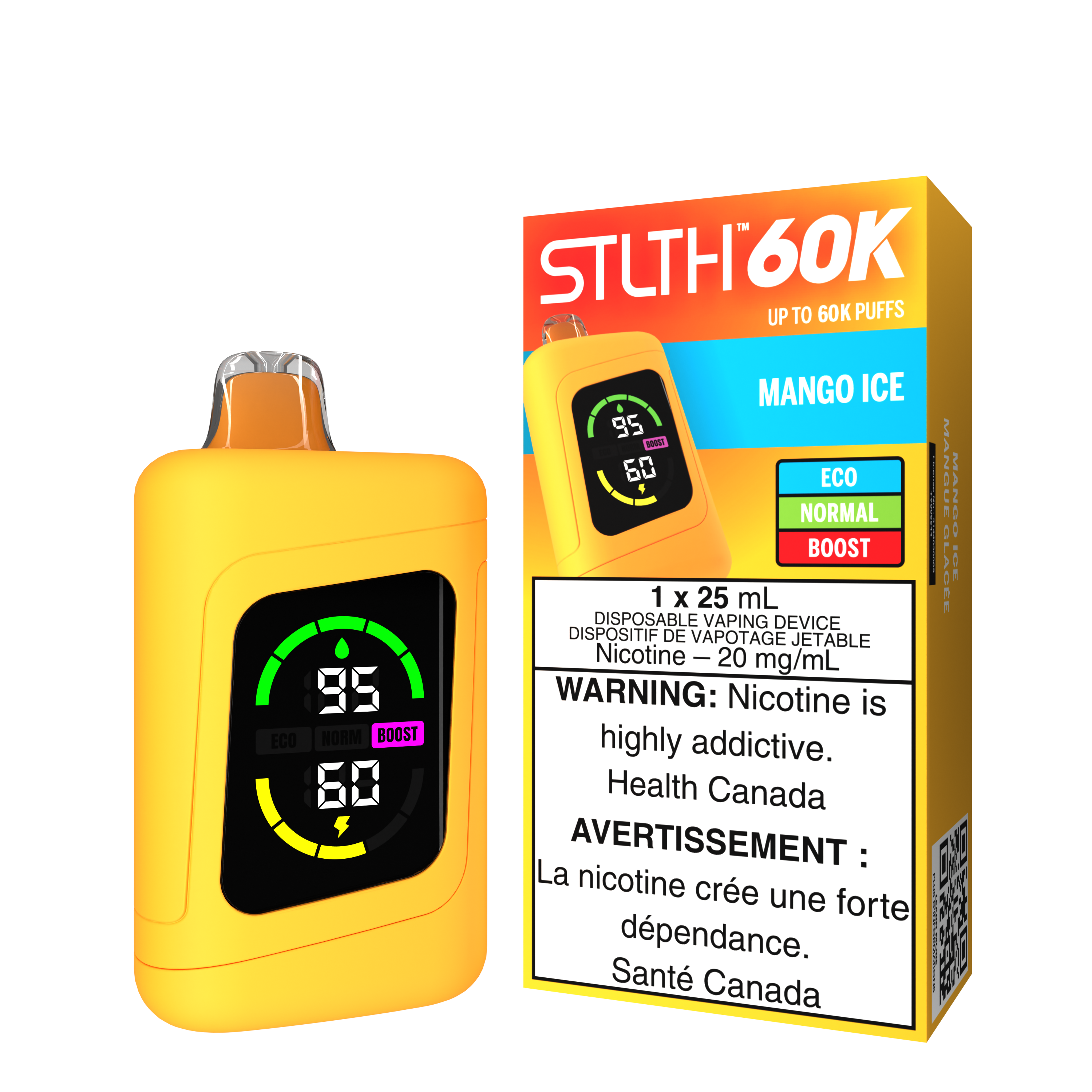 MANGO ICE - STLTH 60K DISPOSABLE