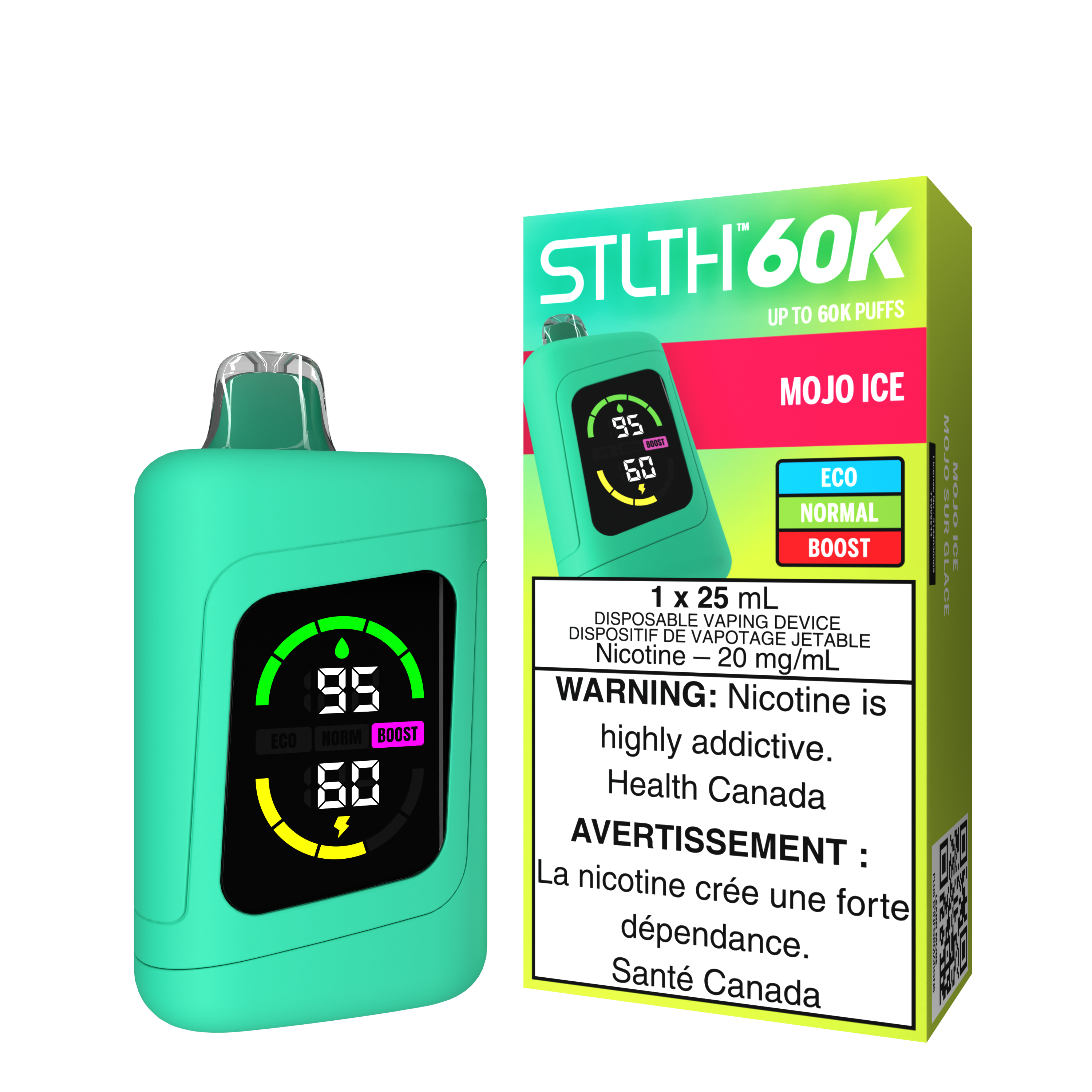 MOJO ICE - STLTH 60K DISPOSABLE