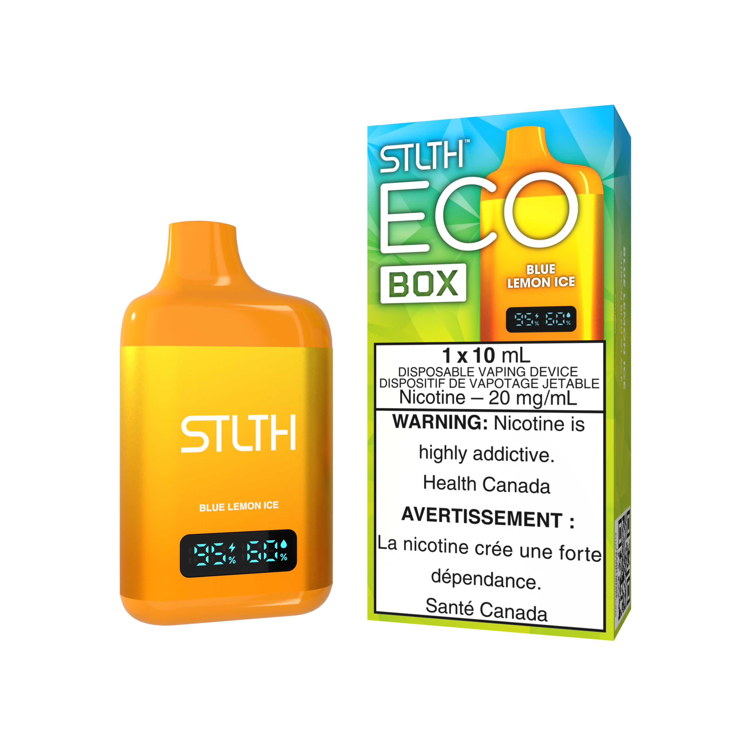BLUE LEMON ICE - STLTH ECO BOX DISPOSABLE