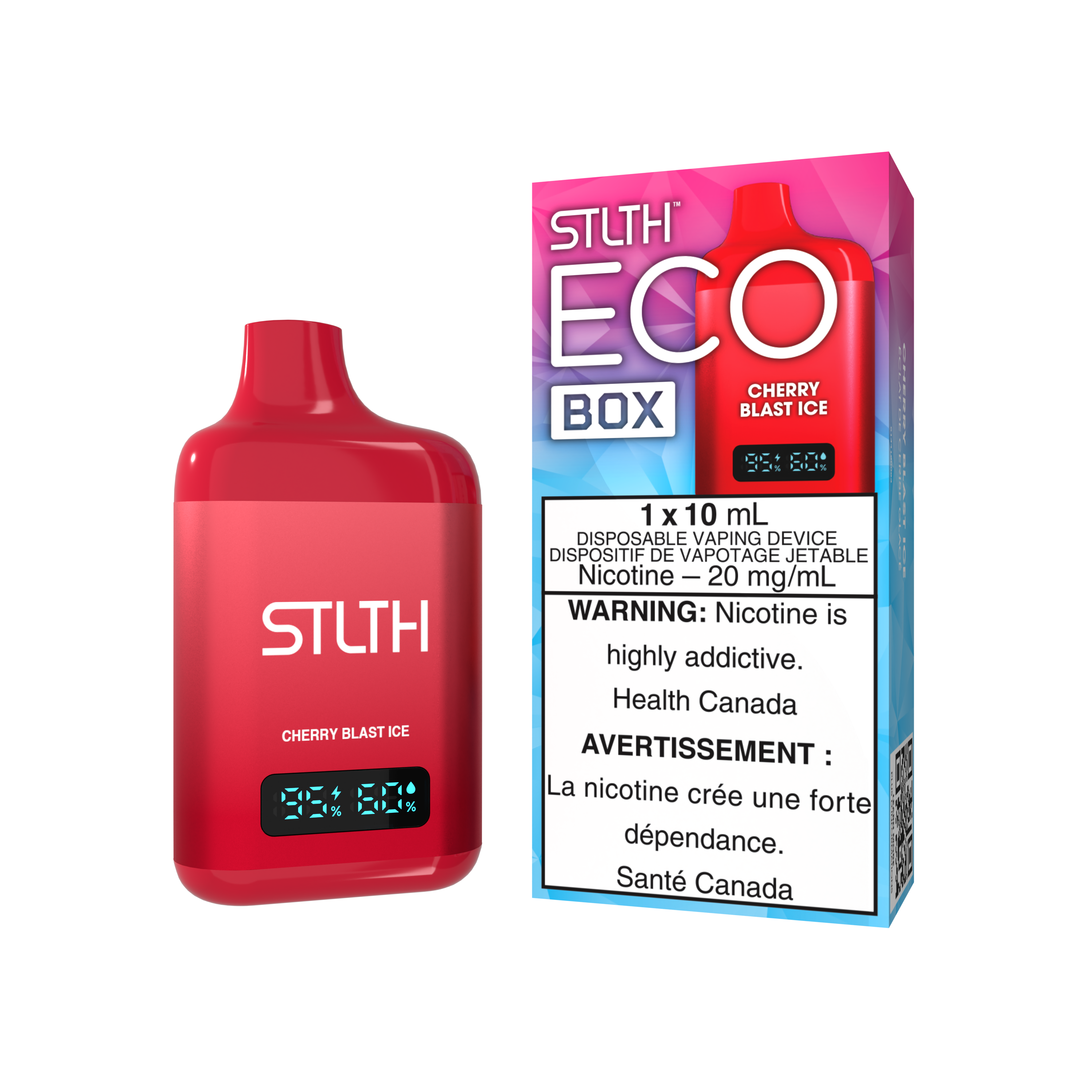 CHERRY BLAST ICE - STLTH ECO BOX DISPOSABLE