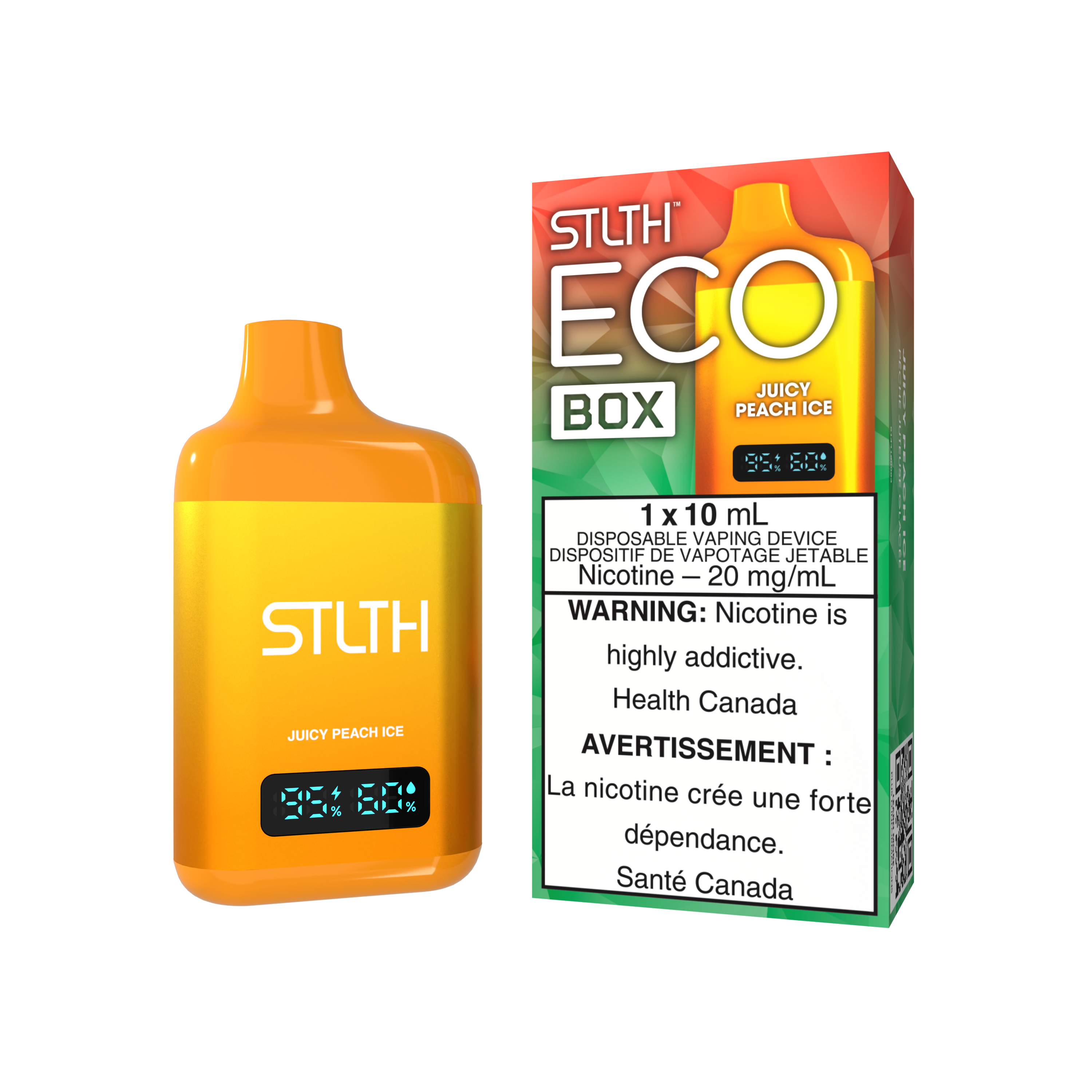JUICY PEACH ICE - STLTH ECO BOX DISPOSABLE