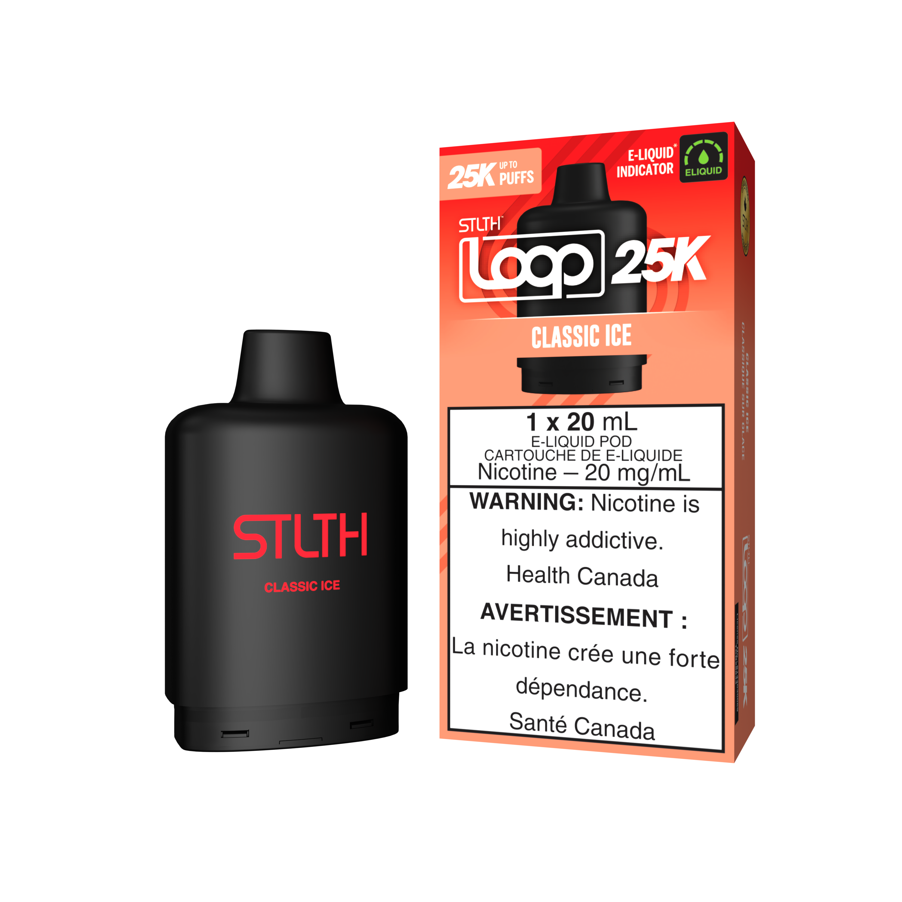 CLASSIC ICE - STLTH LOOP 25K (20mL)