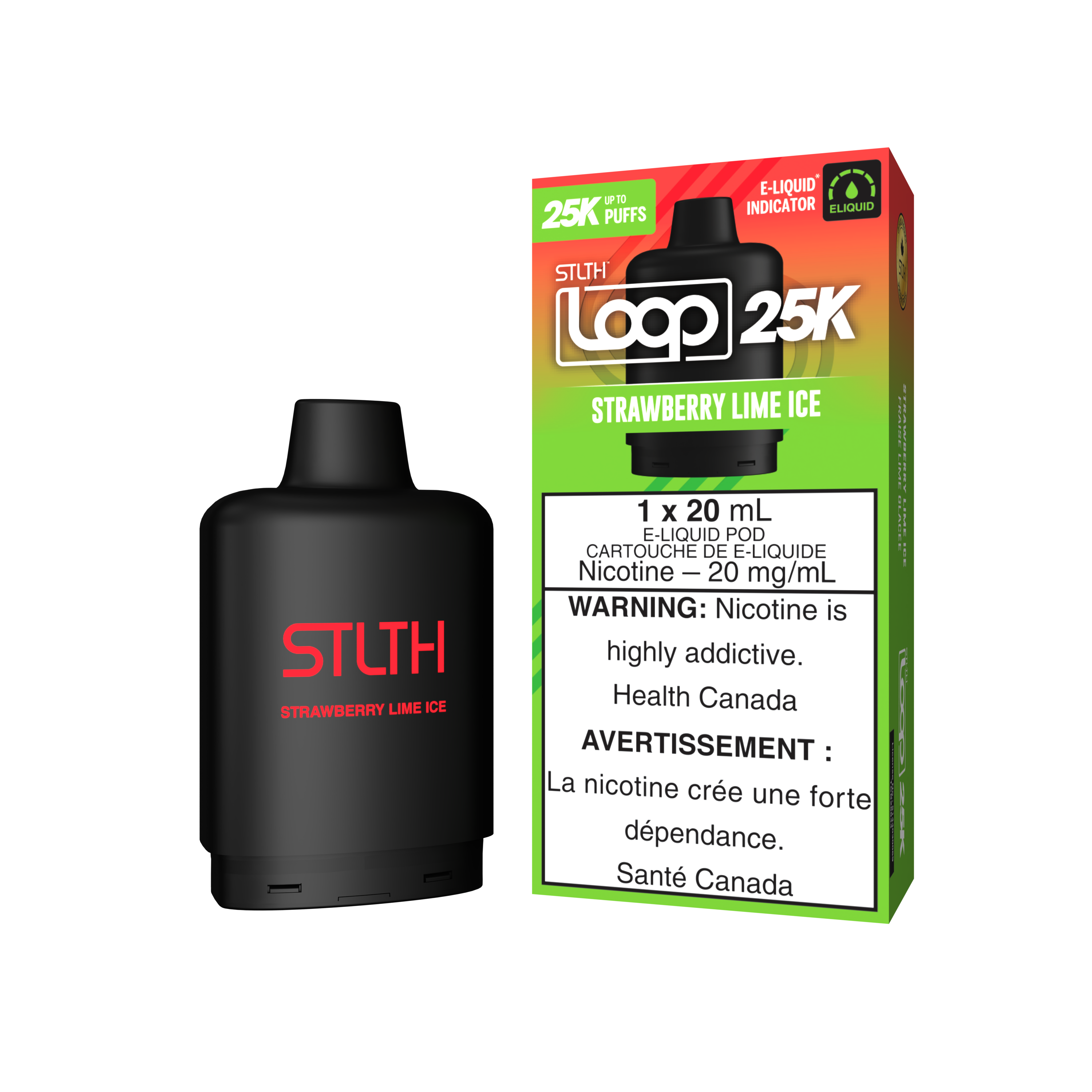 STRAWBERRY LIME ICE - STLTH LOOP 25K (20mL)
