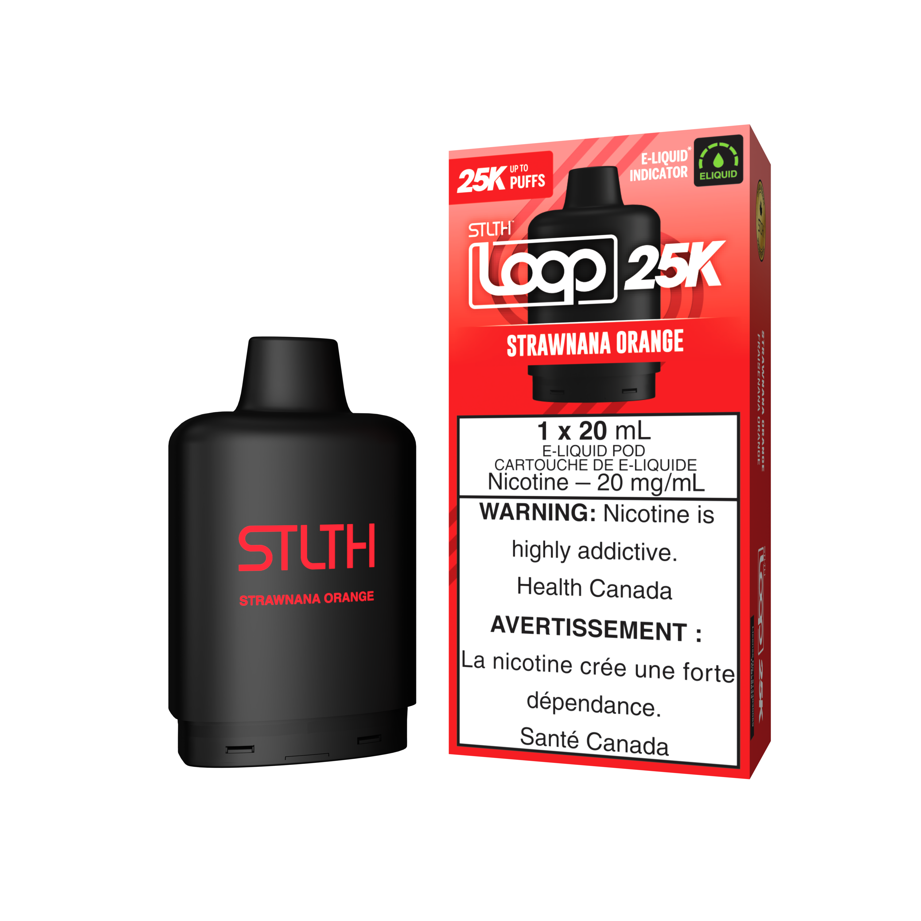 STRAWNANA ORANGE - STLTH LOOP 25K (20mL)