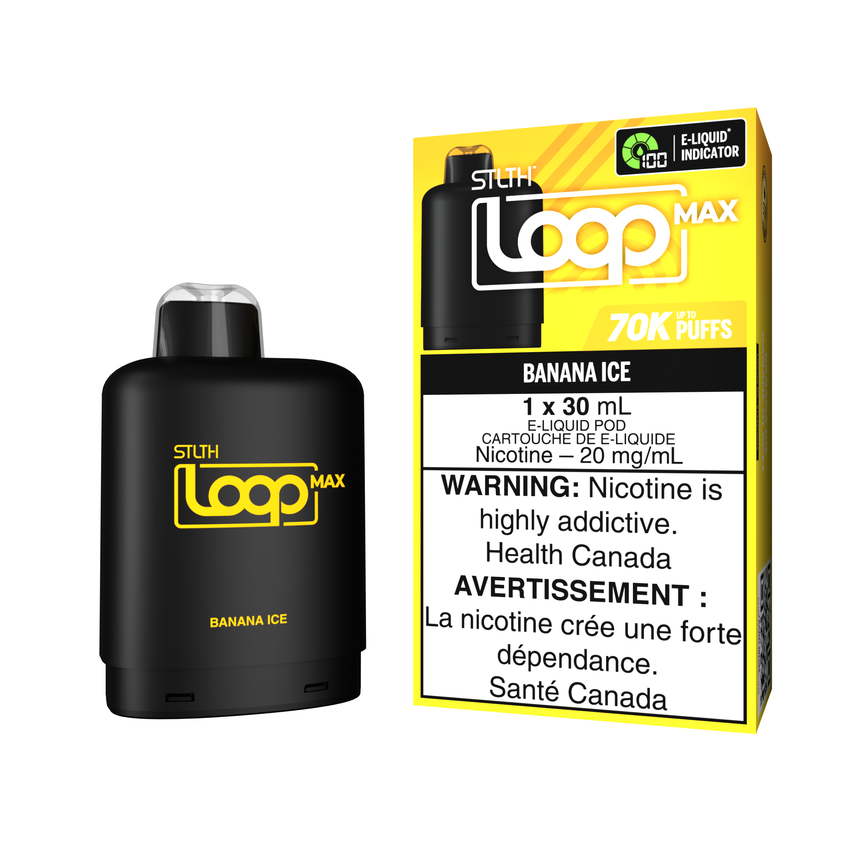 BANANA ICE - STLTH LOOP MAX (30mL)