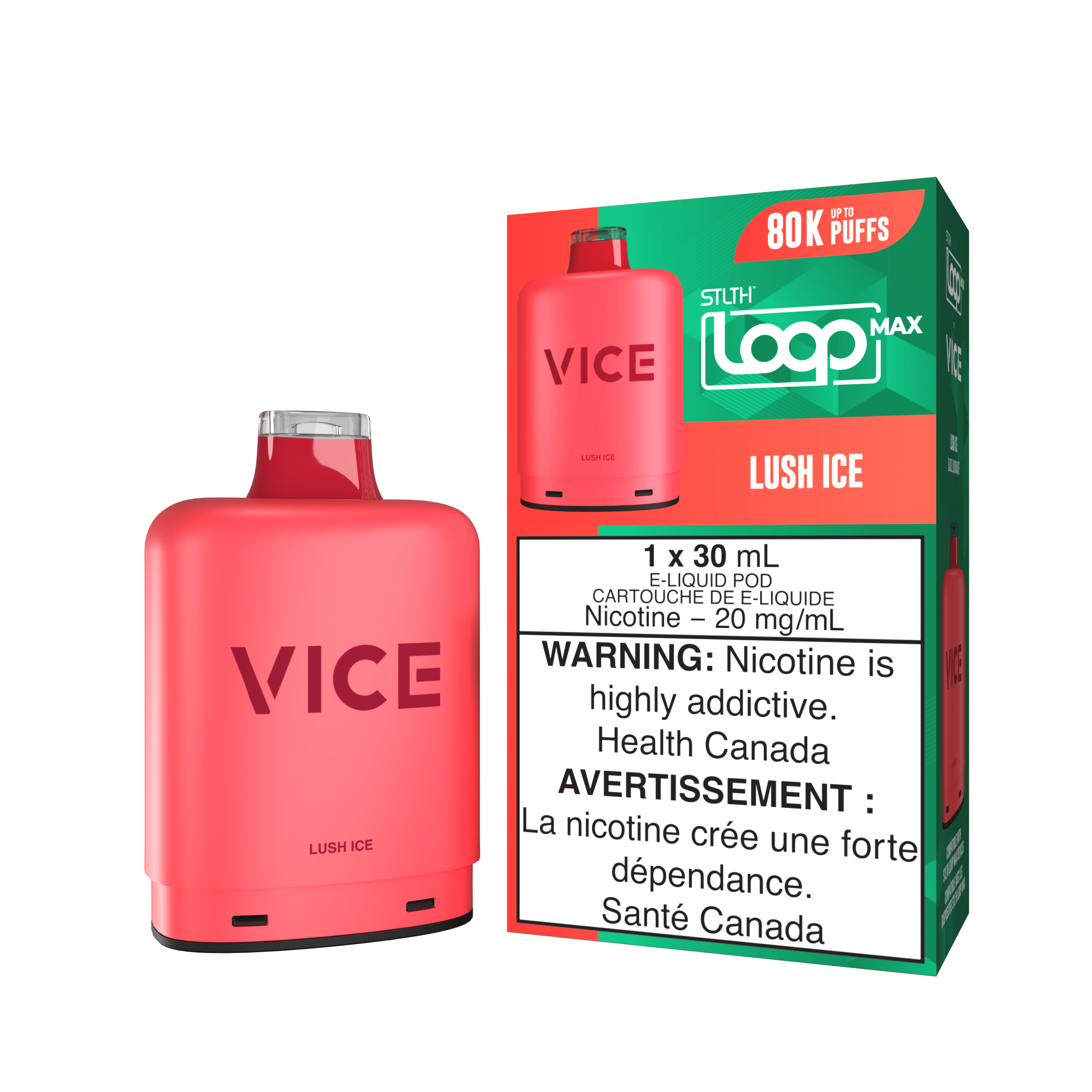 LUSH ICE - STLTH LOOP MAX X VICE (30mL) *LOOP MAX DEVICE REQUIRED*