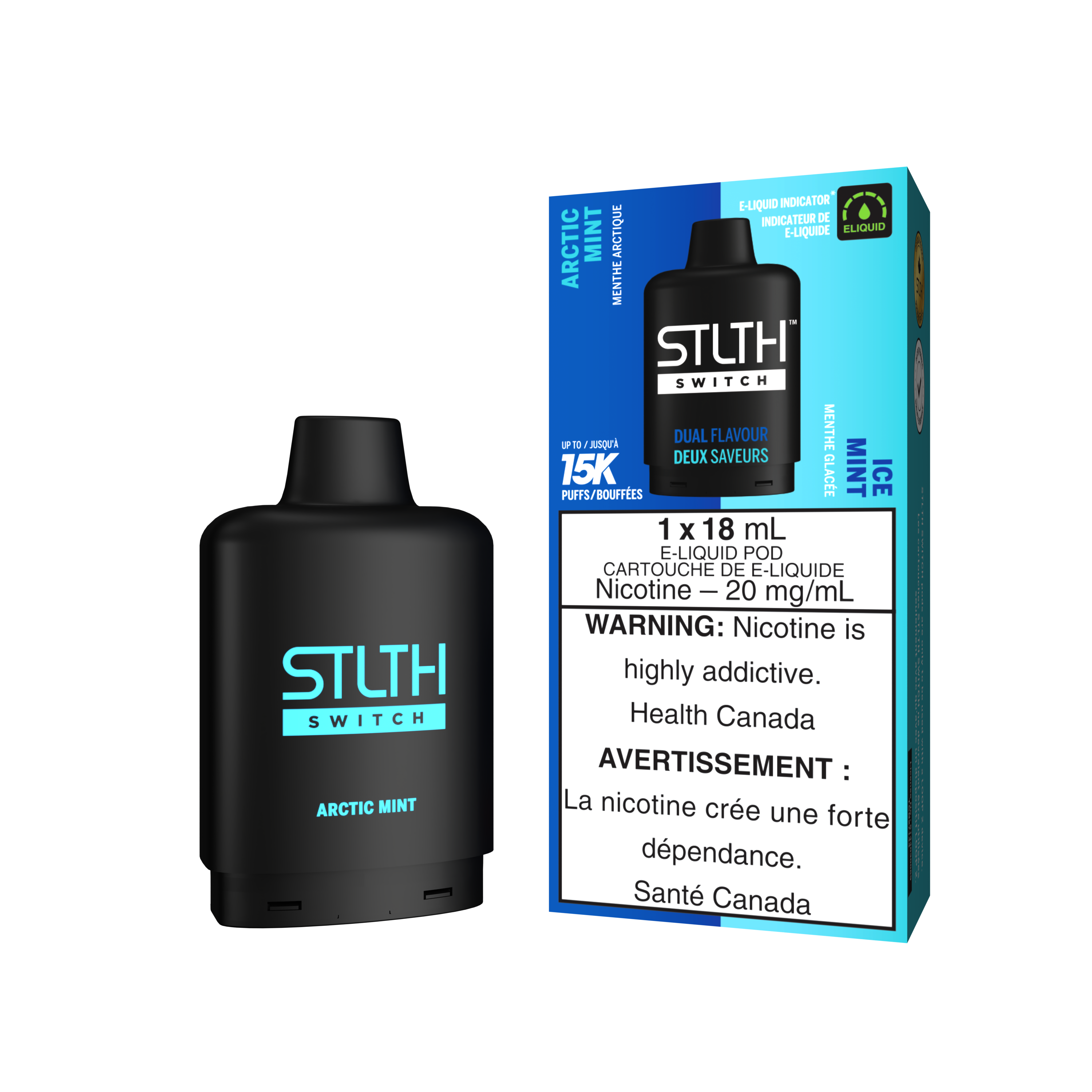 ARCTIC MINT & ICE MINT - STLTH SWITCH (18mL)