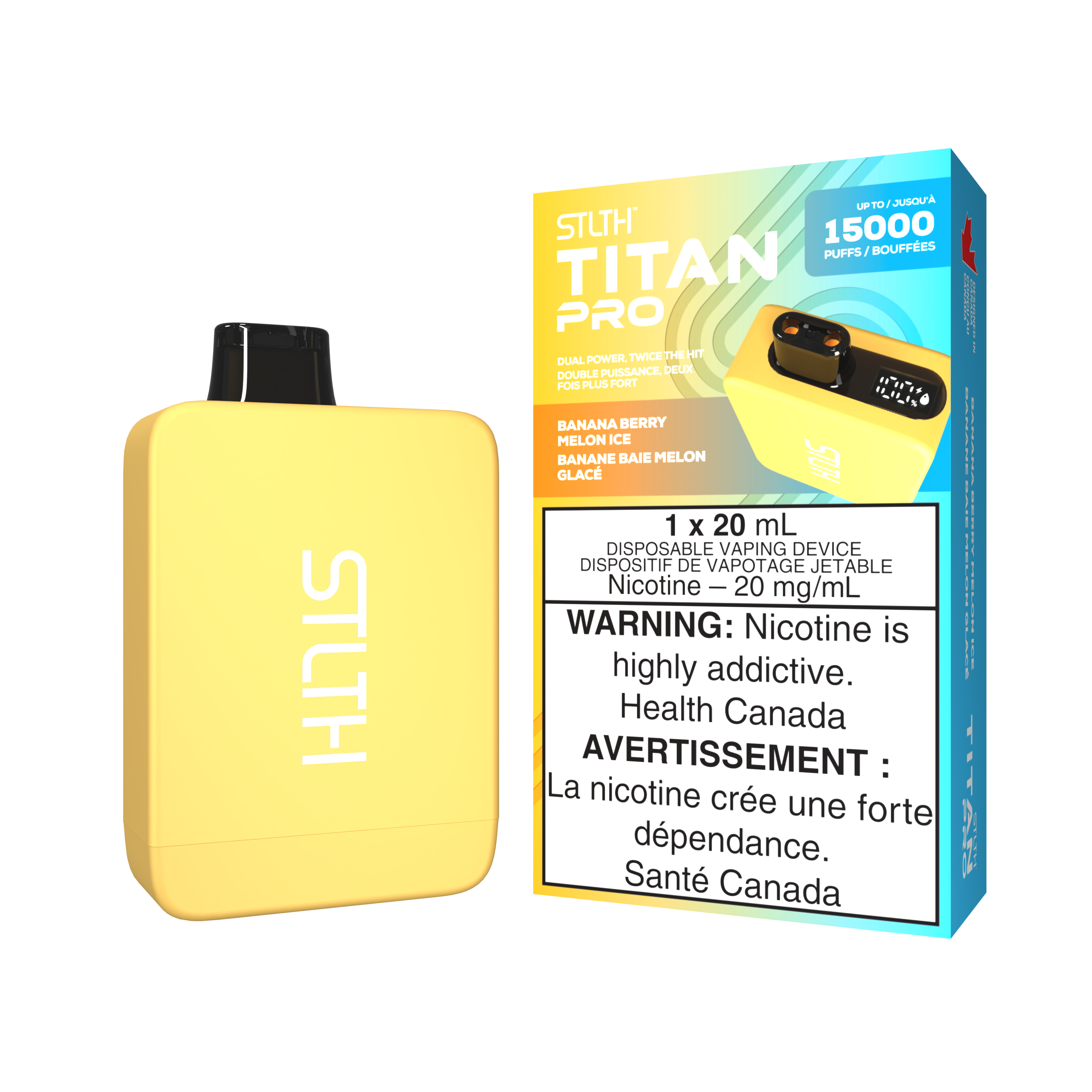 BANANA BERRY MELON ICE - STLTH TITAN PRO (20mL)