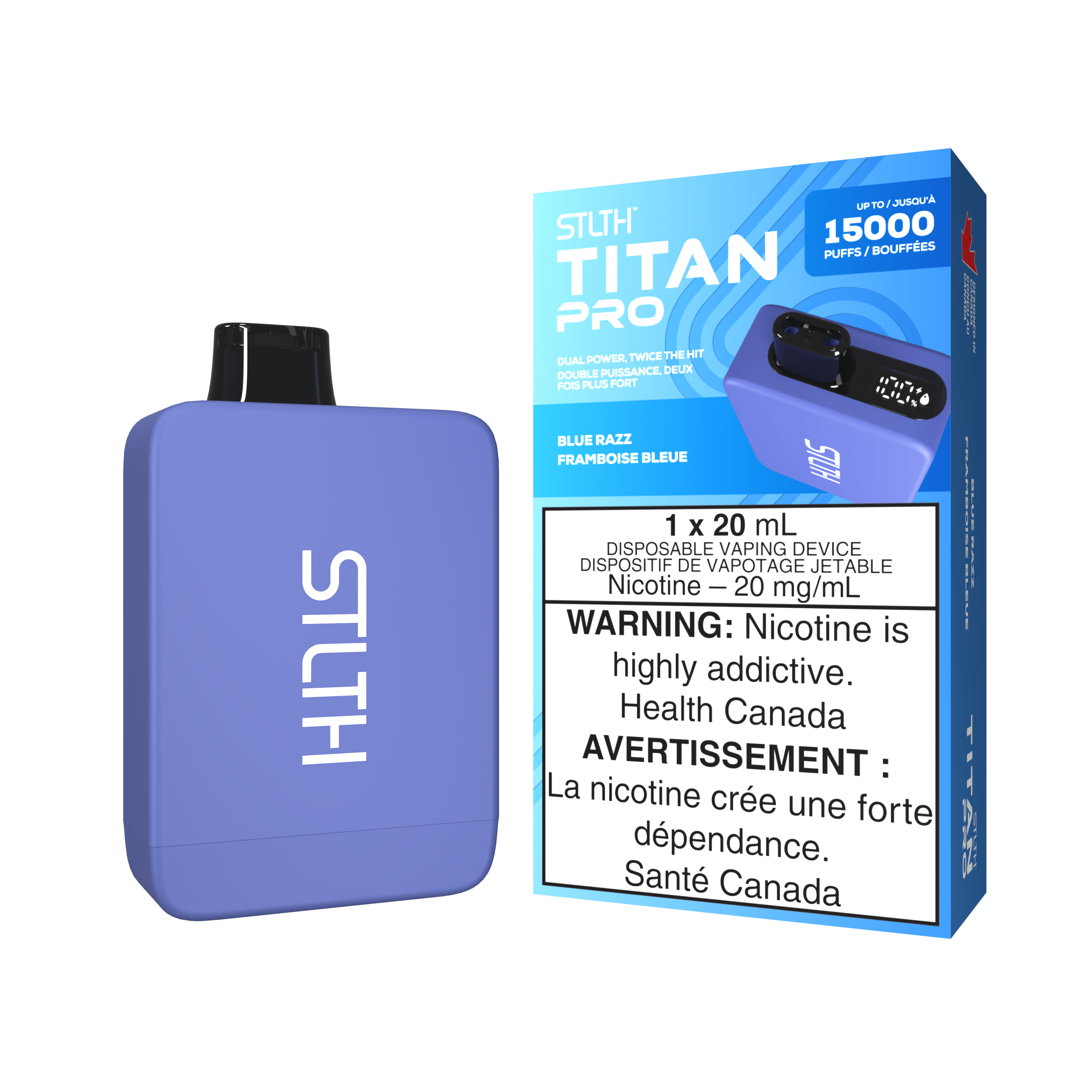 BLUE RAZZ - STLTH TITAN PRO (20mL)