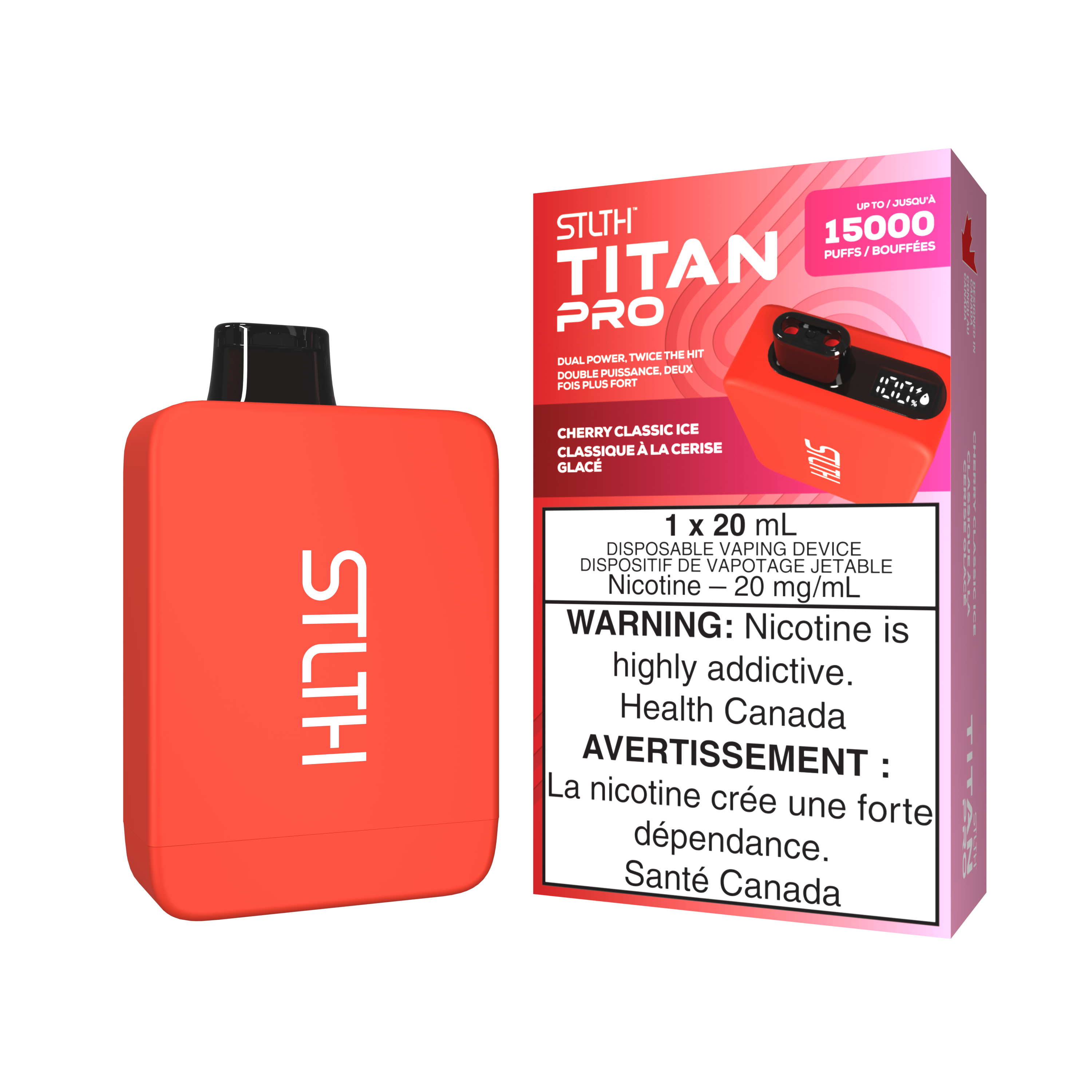 CHERRY CLASSIC ICE - STLTH TITAN PRO (20mL)