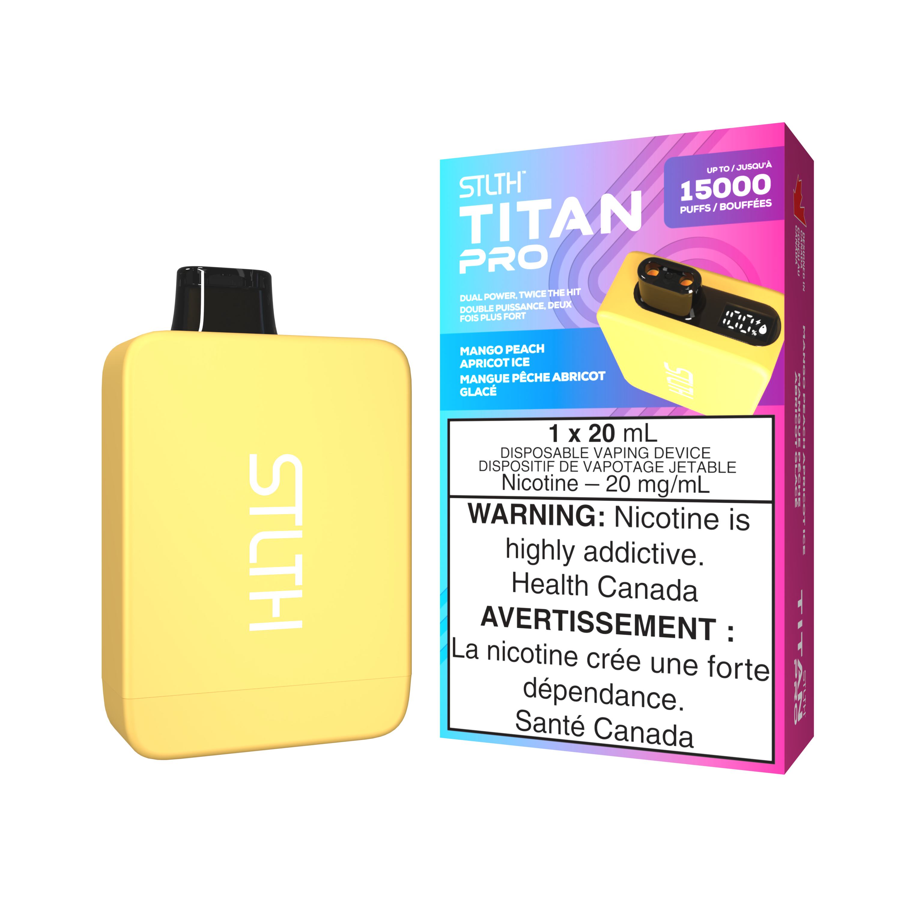 MANGO PEACH APRICOT ICE - STLTH TITAN PRO (20mL)