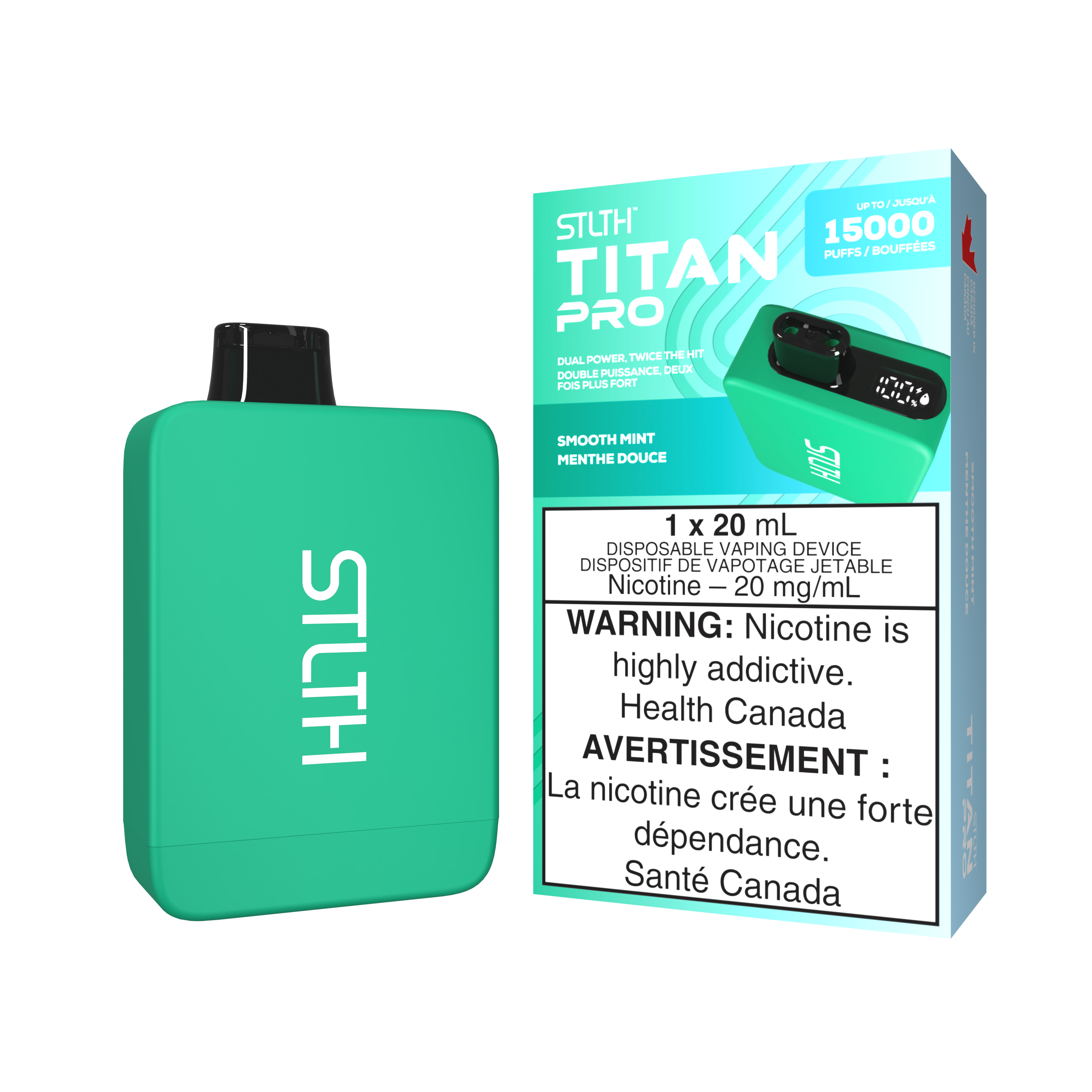 SMOOTH MINT - STLTH TITAN PRO (20mL)