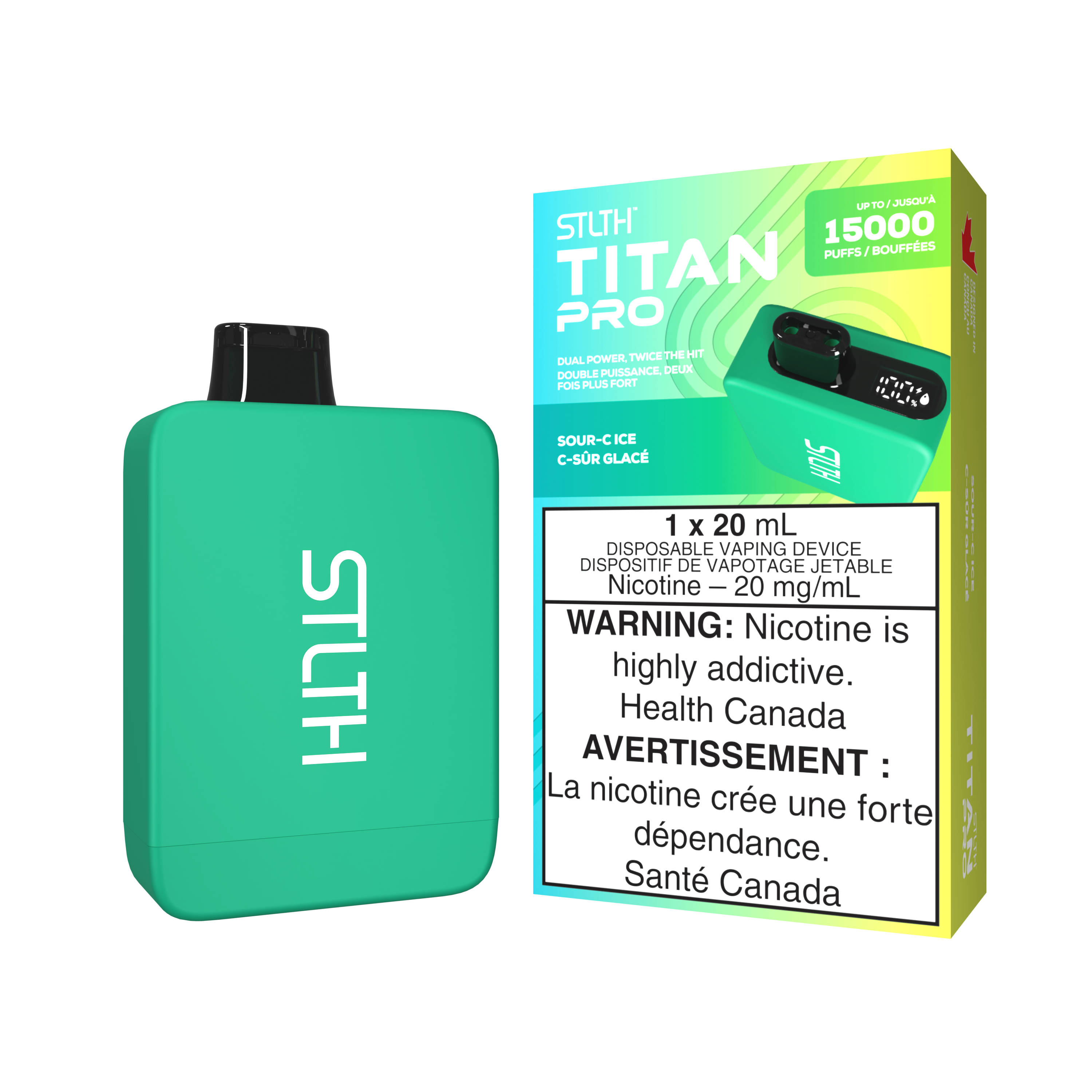 SOUR-C ICE - STLTH TITAN PRO (20mL)