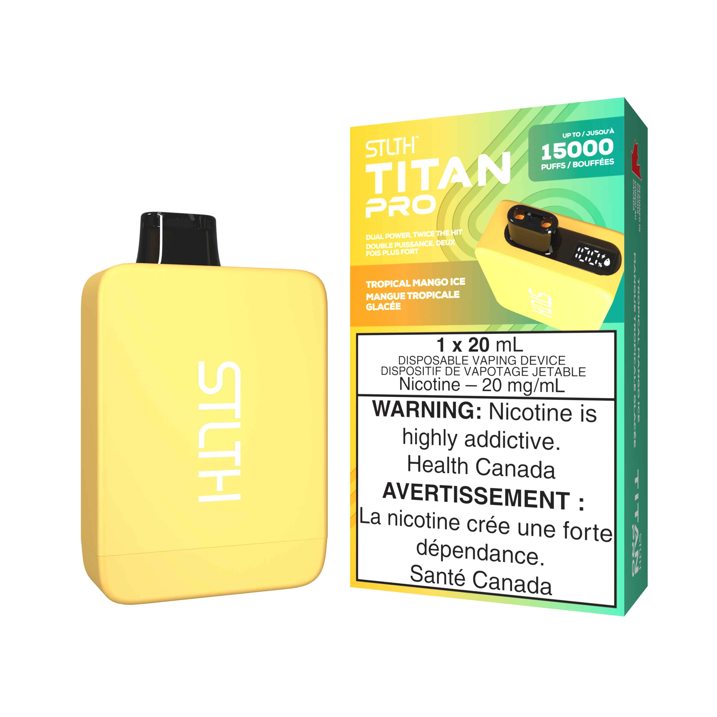 TROPICAL MANGO ICE - STLTH TITAN PRO (20mL)