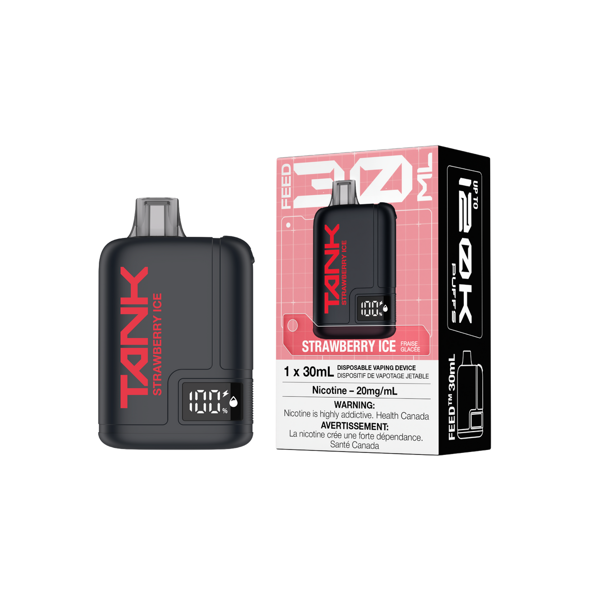 STRAWBERRY ICE - FEED TANK 120K (30mL)