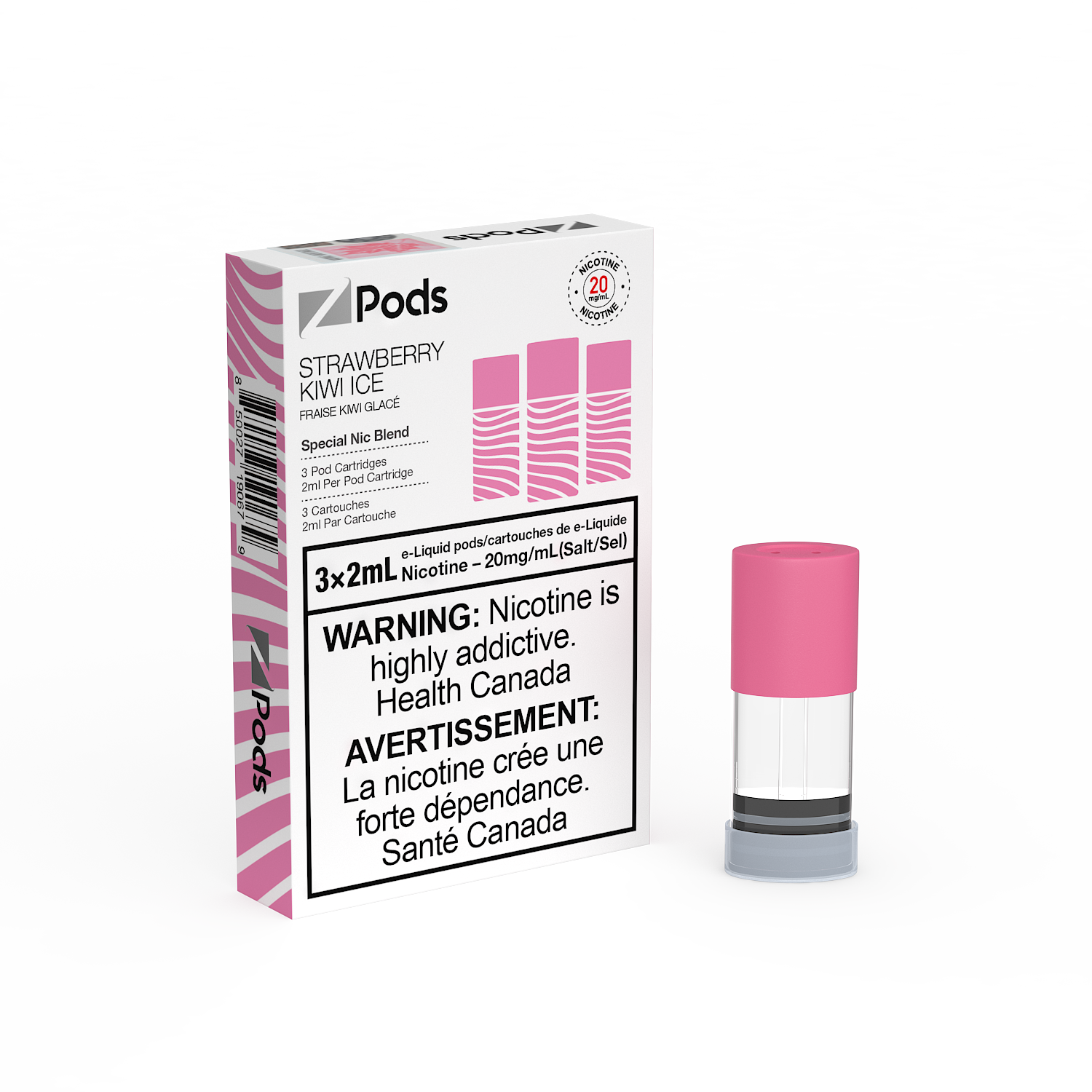 Z-PODS: STRAWBERRY KIWI ICE
