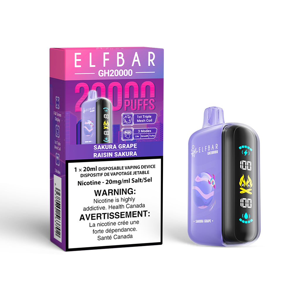 SAKURA GRAPE - ELFBAR GH20000 (20mL)