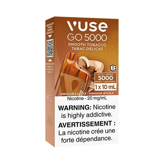SMOOTH TOBACCO - VUSE GO 5K 2.0