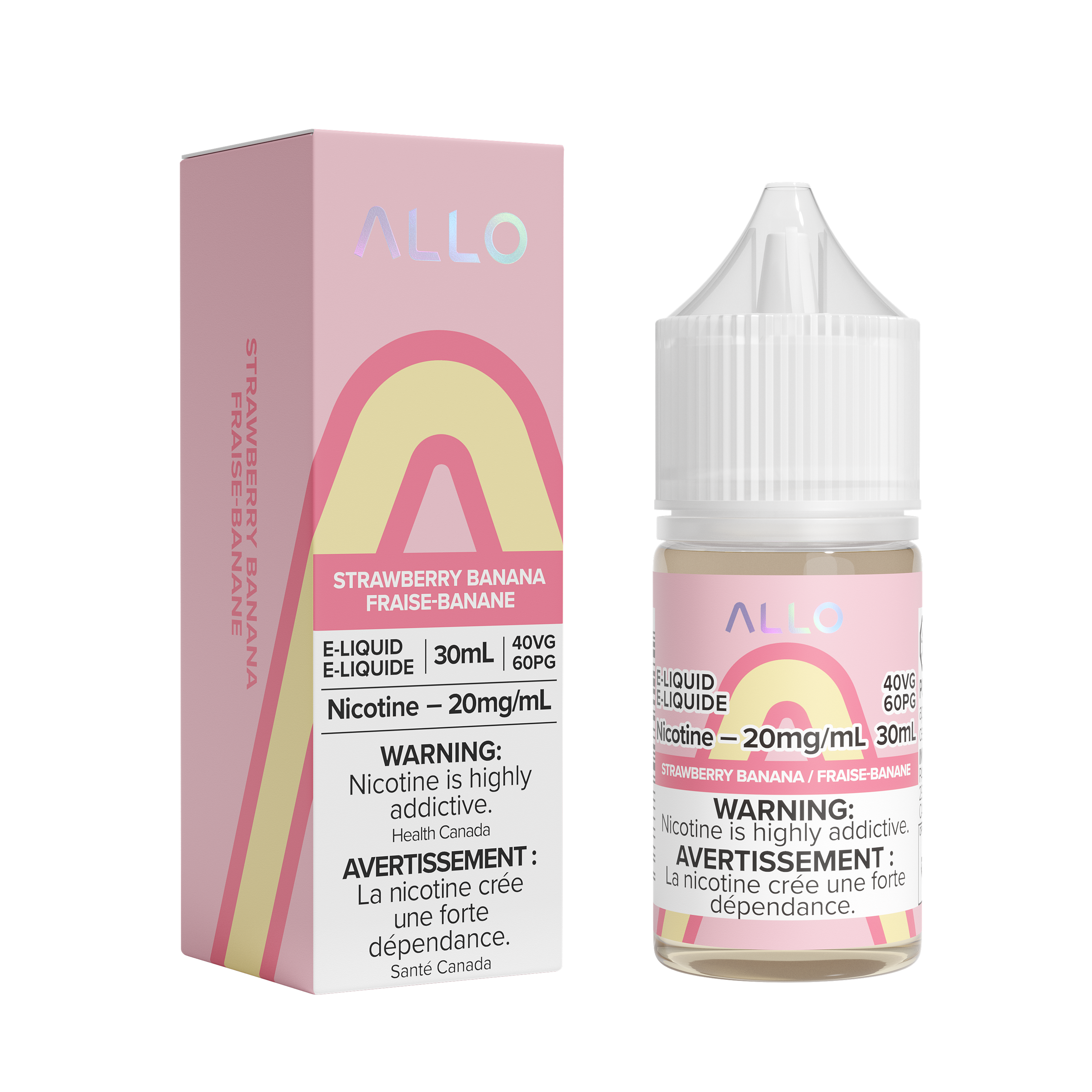 ALLO E-LIQUID - STRAWBERRY BANANA