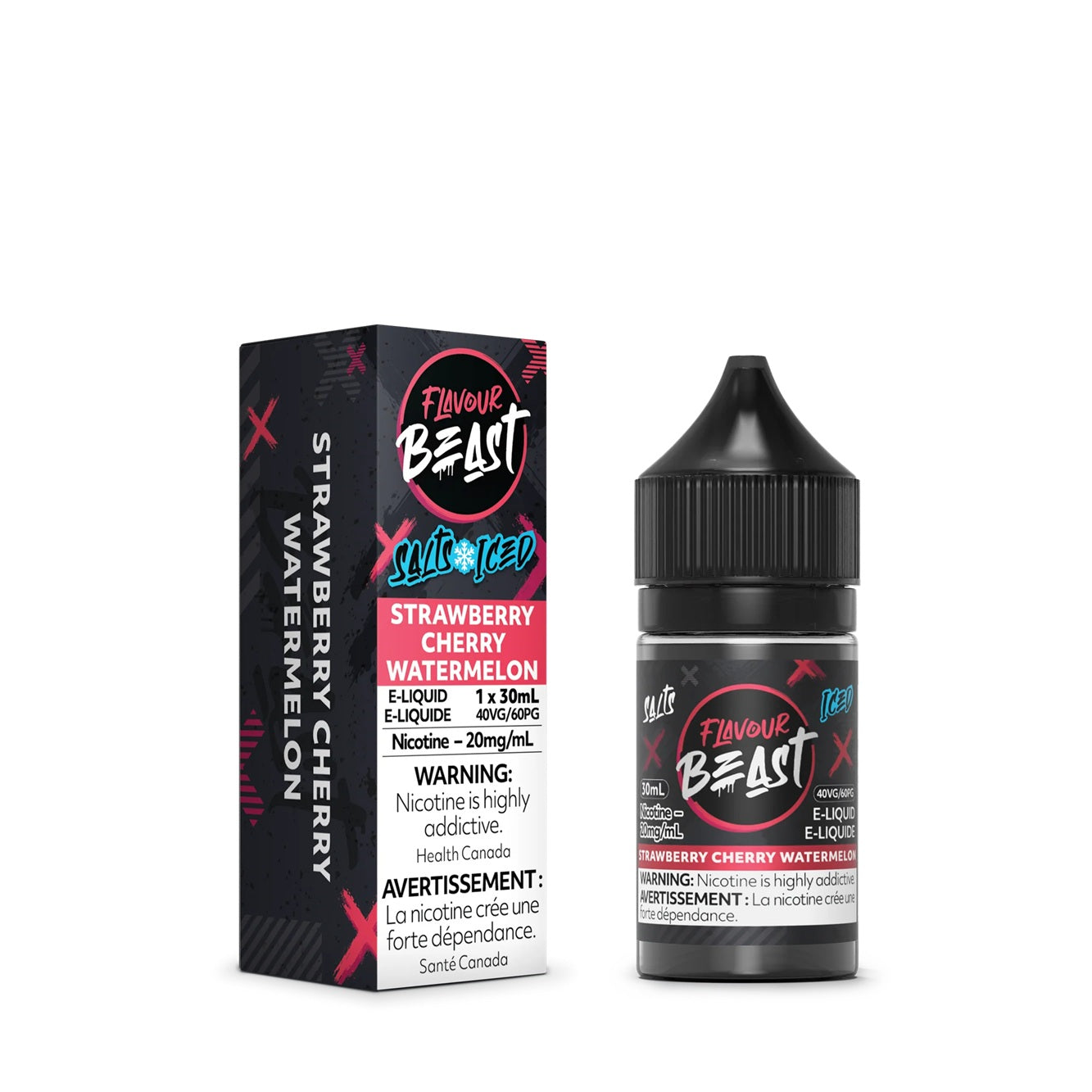 STRAWBERRY CHERRY WATERMELON - FLAVOUR BEAST E LIQUID (30mL)