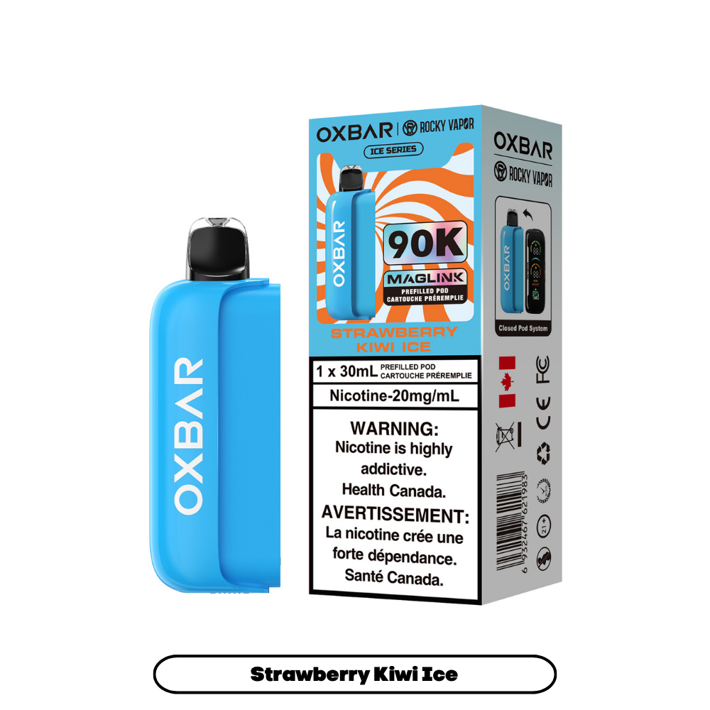 STRAWBERRY KIWI ICE - OXBAR MAGLINK (POD ONLY, MAGLINK DEVICE REQUIRED) (30mL)