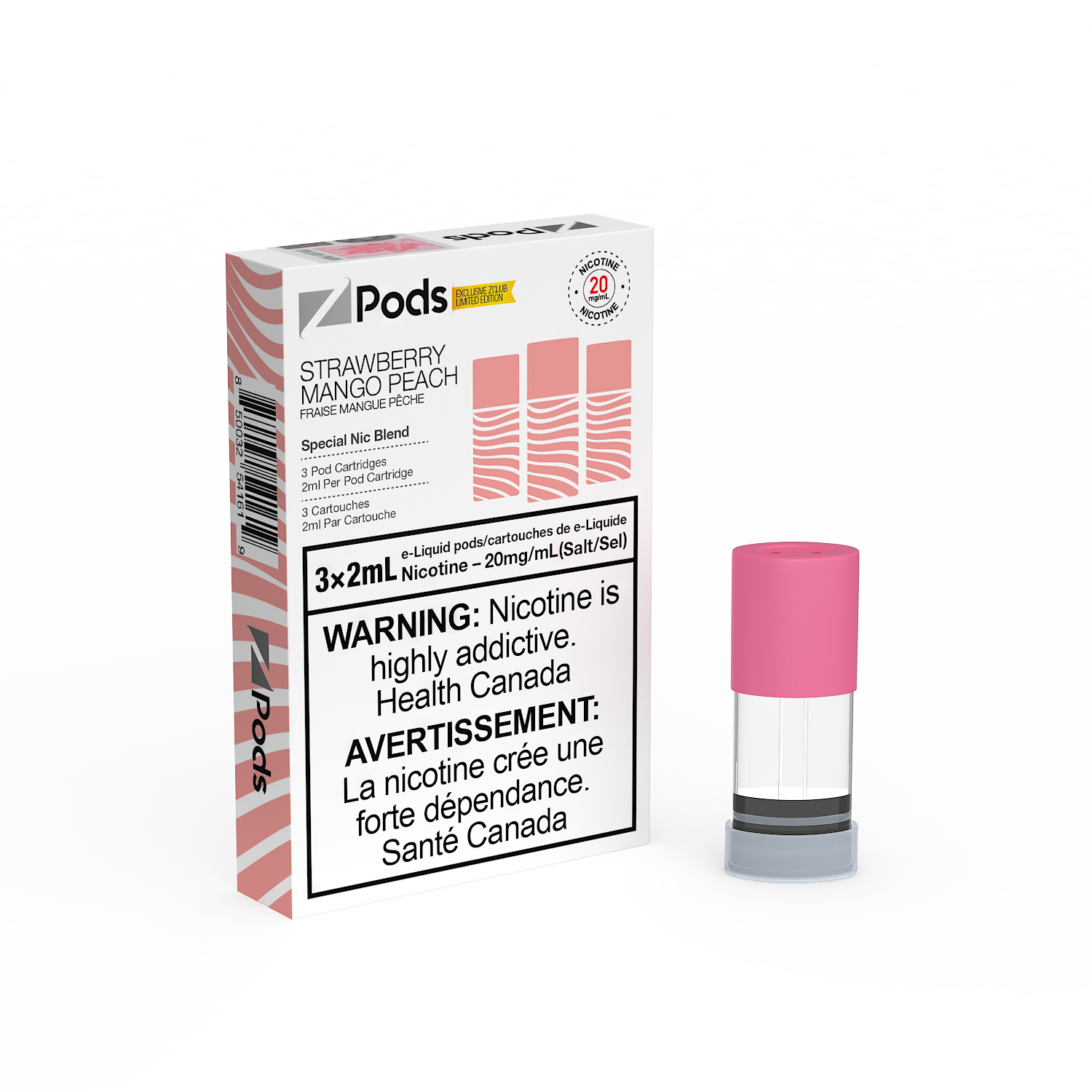 Z-PODS: STRAWBERRY MANGO PEACH