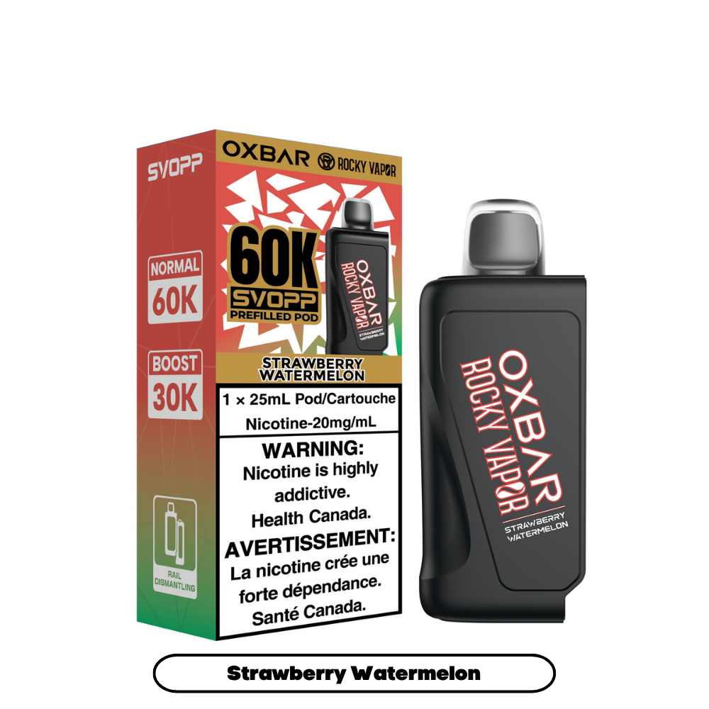 STRAWBERRY WATERMELON - OXBAR SVOPP 60K POD SYSTEM (SVOPP DEVICE REQUIRED)