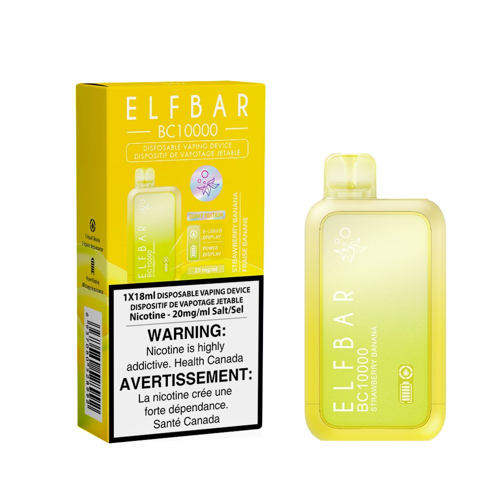 STRAWBERRY BANANA BY ELFBAR BC10000 (18mL)