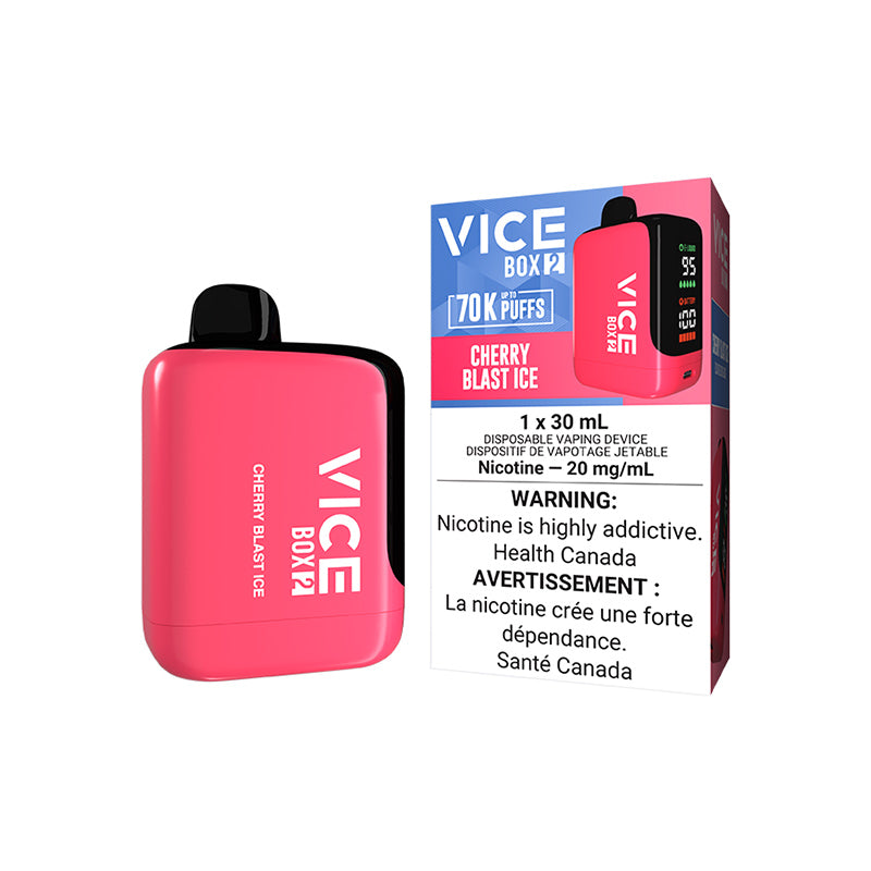 CHERRY BLAST ICE - VICE BOX 2 DISPOSABLE