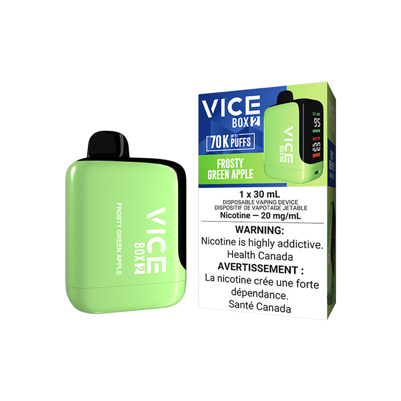 FROSTY GREEN APPLE - VICE BOX 2 DISPOSABLE