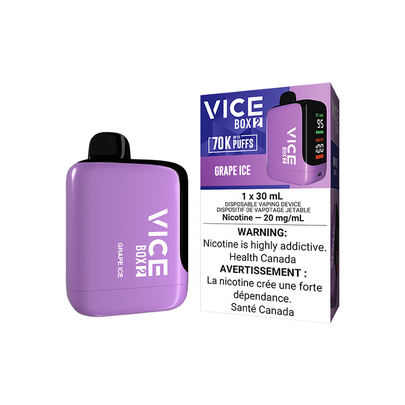 GRAPE ICE - VICE BOX 2 DISPOSABLE
