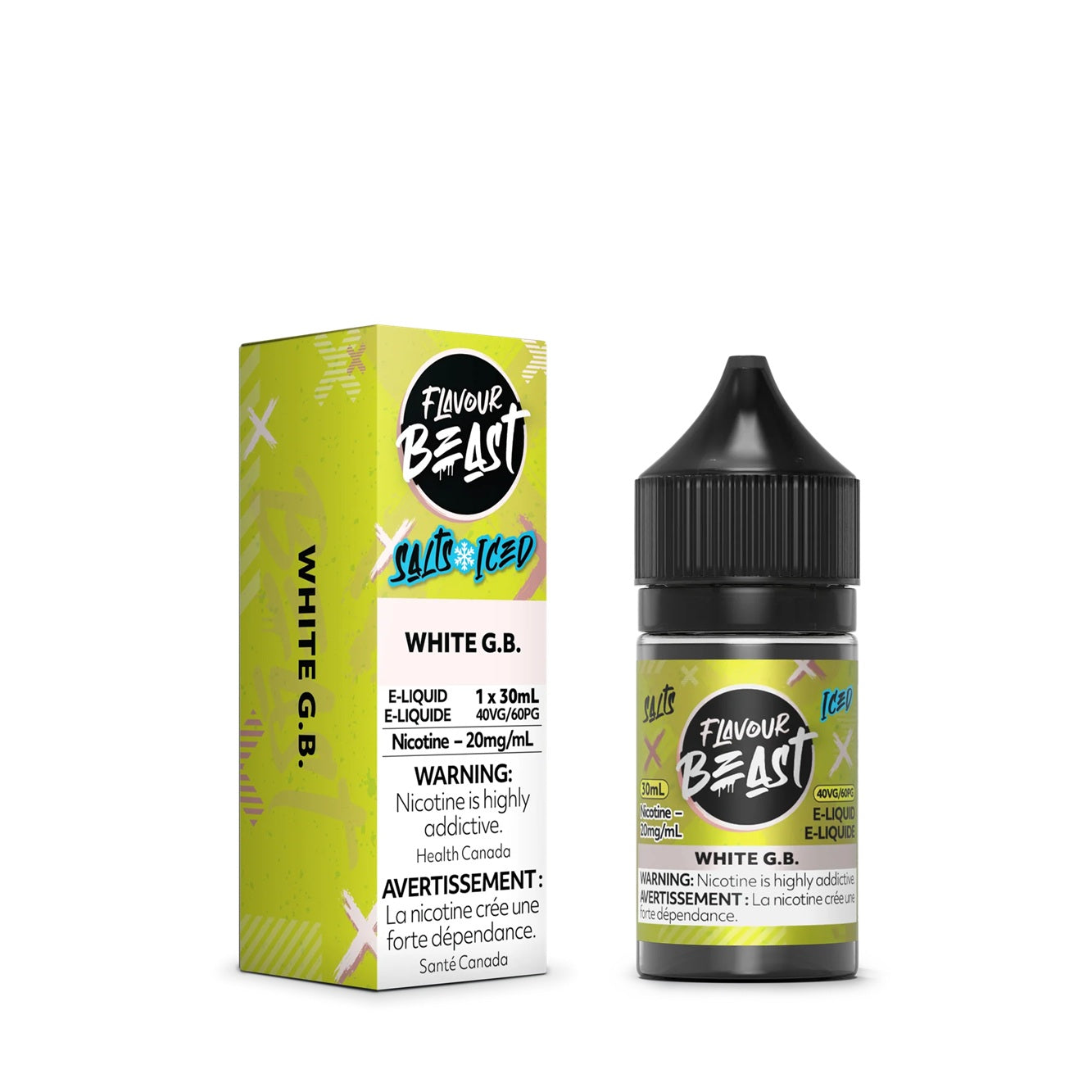 WHITE G.B. - FLAVOUR BEAST E LIQUID (30mL)