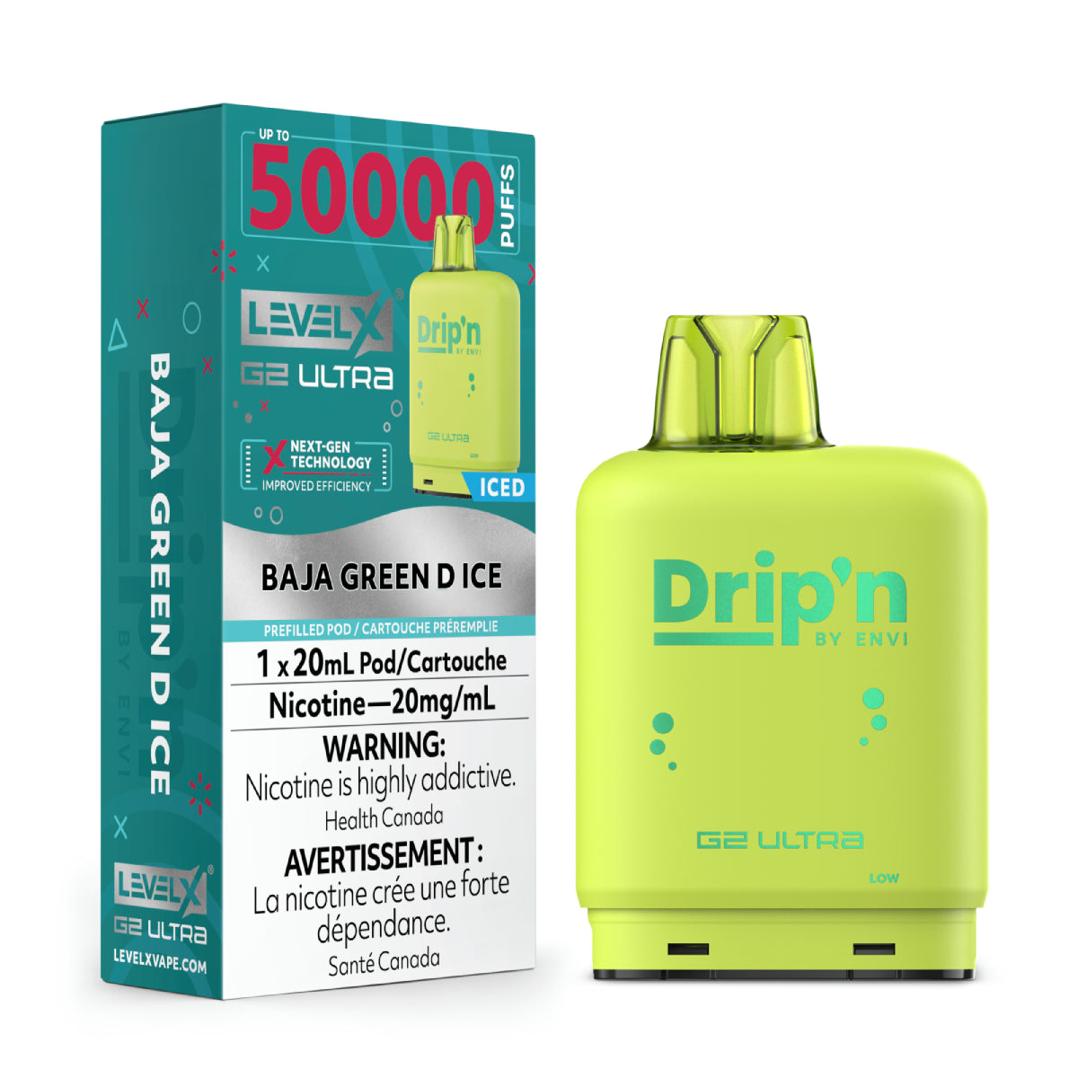 BAJA GREEN D ICE - DRIP'N LEVEL X G2 ULTRA (20mL)