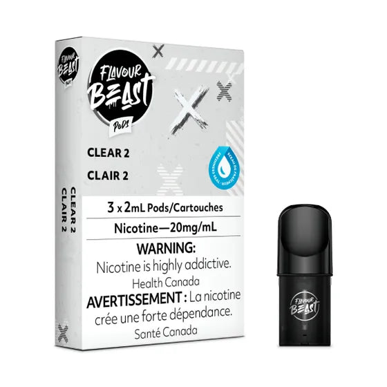 CLEAR 2 - FLAVOUR BEAST PODS