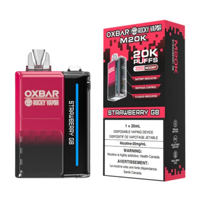 STRAWBERRY GB - OXBAR M20K BY ROCKY VAPOR