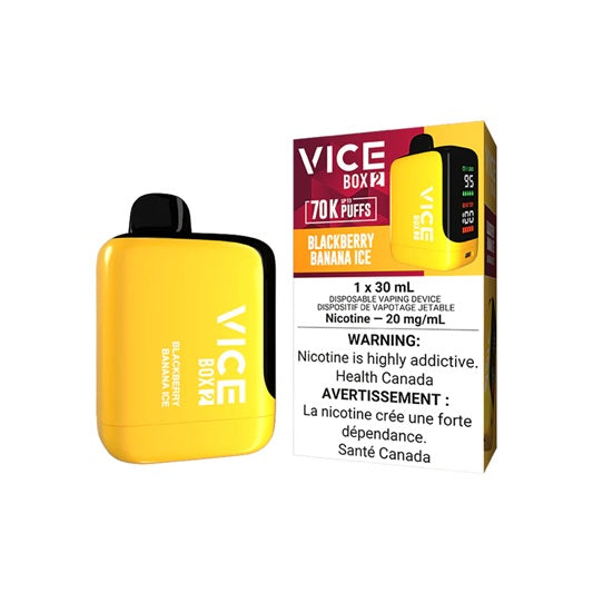 BLACKBERRY BANANA ICE - VICE BOX 2 DISPOSABLE